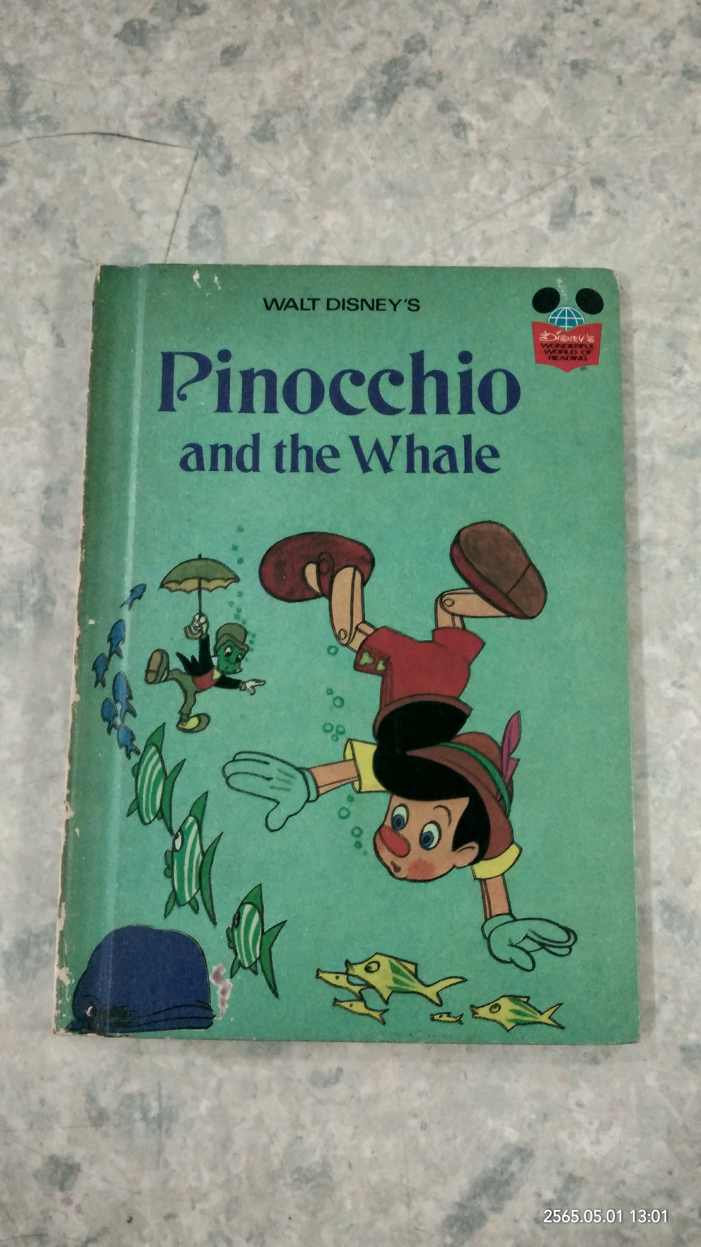 WALT DISNEY PRODUCTIONS : Pinocchio and the Wnale