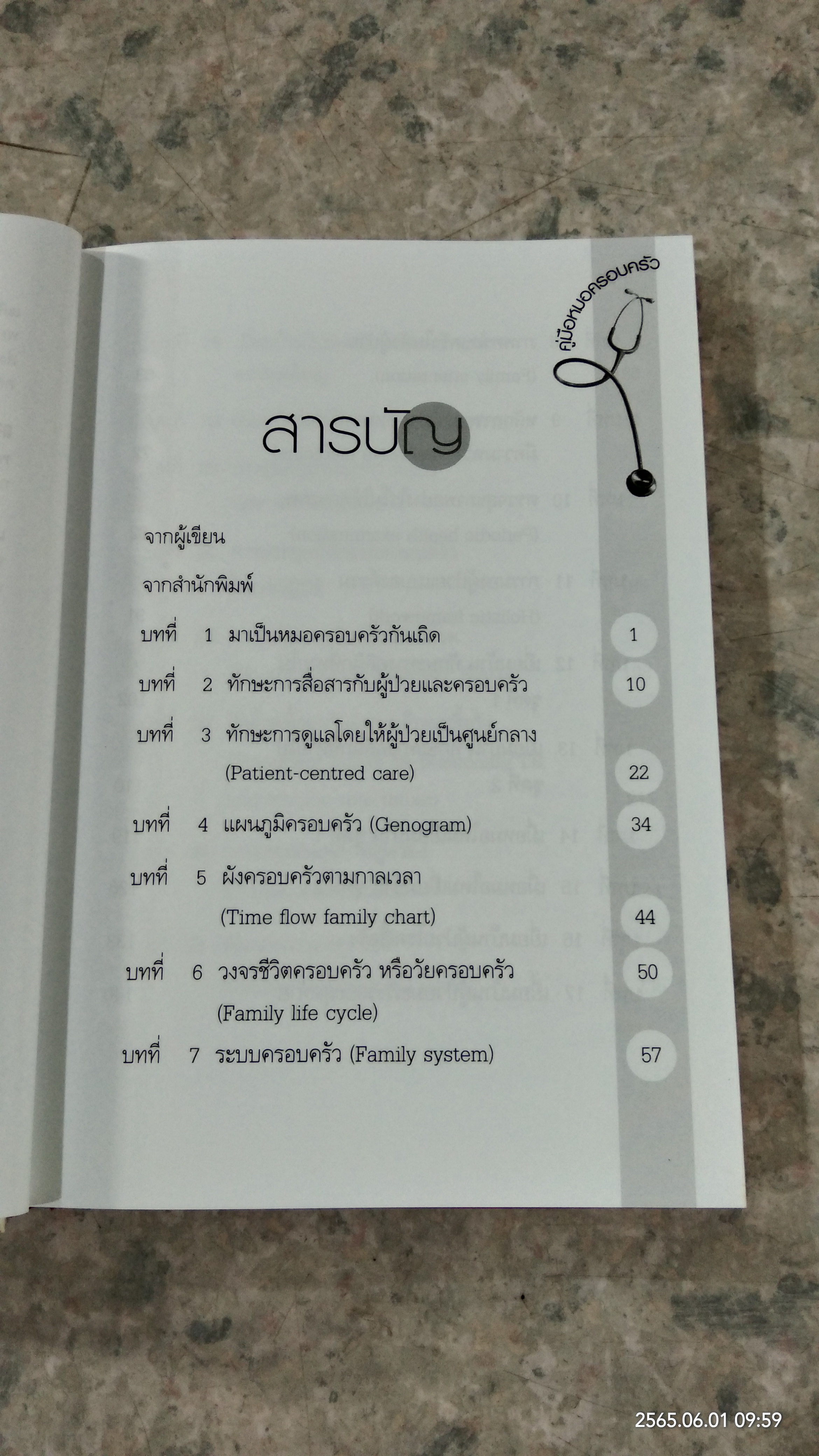 คู่มือหมอครอบครัว ฉบับสมบูรณ์ / ผู้ช่วยศาสตราจารย์ แพทย์หญิงสายพิณ หัตถีรัตน์