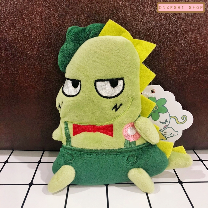 กระเป๋าใส่เหรียญ Sudo Zaurus Di-Cut Pouch ผลงานของ Ai Yazawa ผู้เขียน Tenshi Nanka ja Nai ! (ฉันไม่ใช่นางฟ้านะ) / Gokinjo Monogatari (เก็บหัวใจให้คนข้างบ้าน) หายาก มีช่องซิปใส่เหรียญได้ ขนาด 12 x 14 ซม.