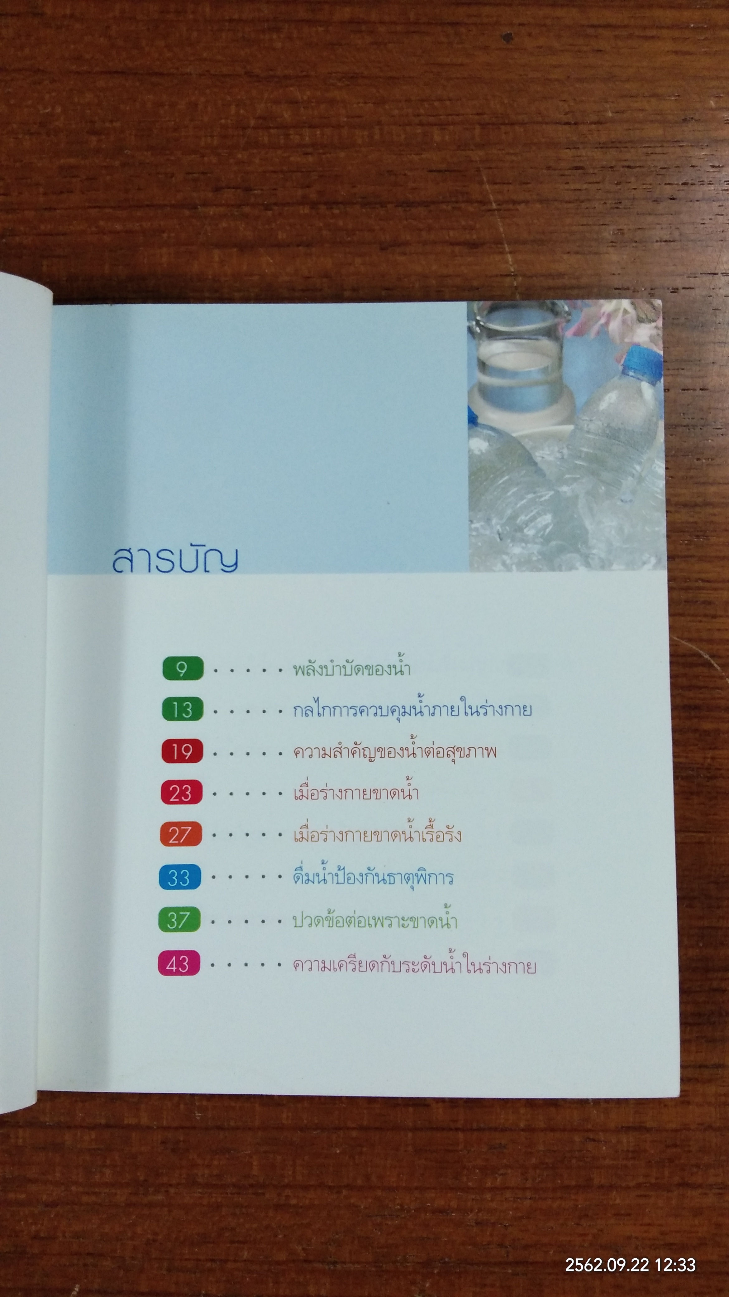 น้ำ พลังมหัศจรรย์เพื่อสุขภาพดี / กิตติกานต์ อิศระ