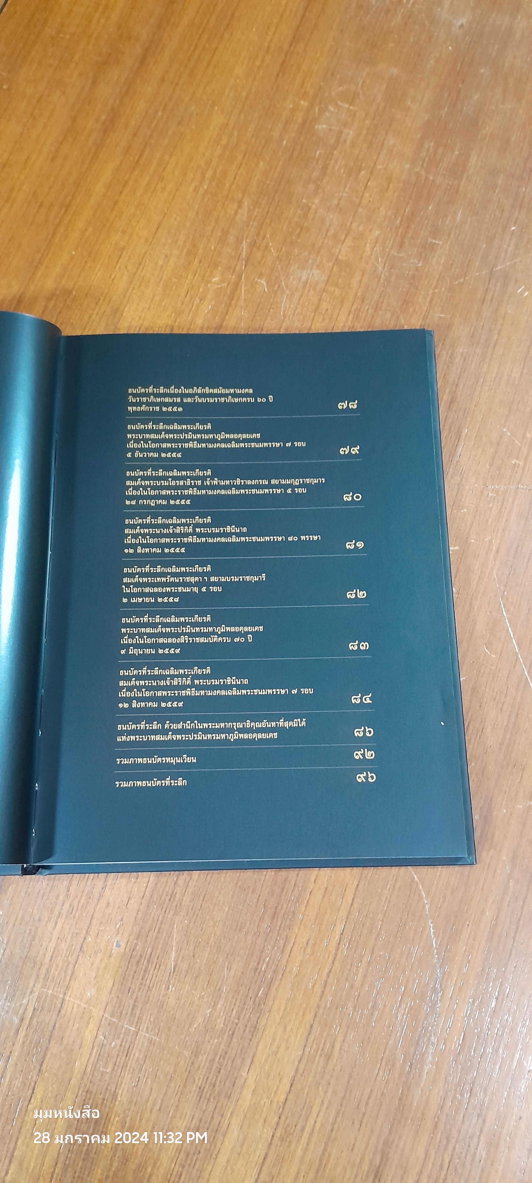 ธนบัตรรัชกาลที่ ๙ เอกลักษณ์แห่งองค์พระมหากษัตริย์และความเป็นไทย / ธนาคารแห่งประเทศไทย