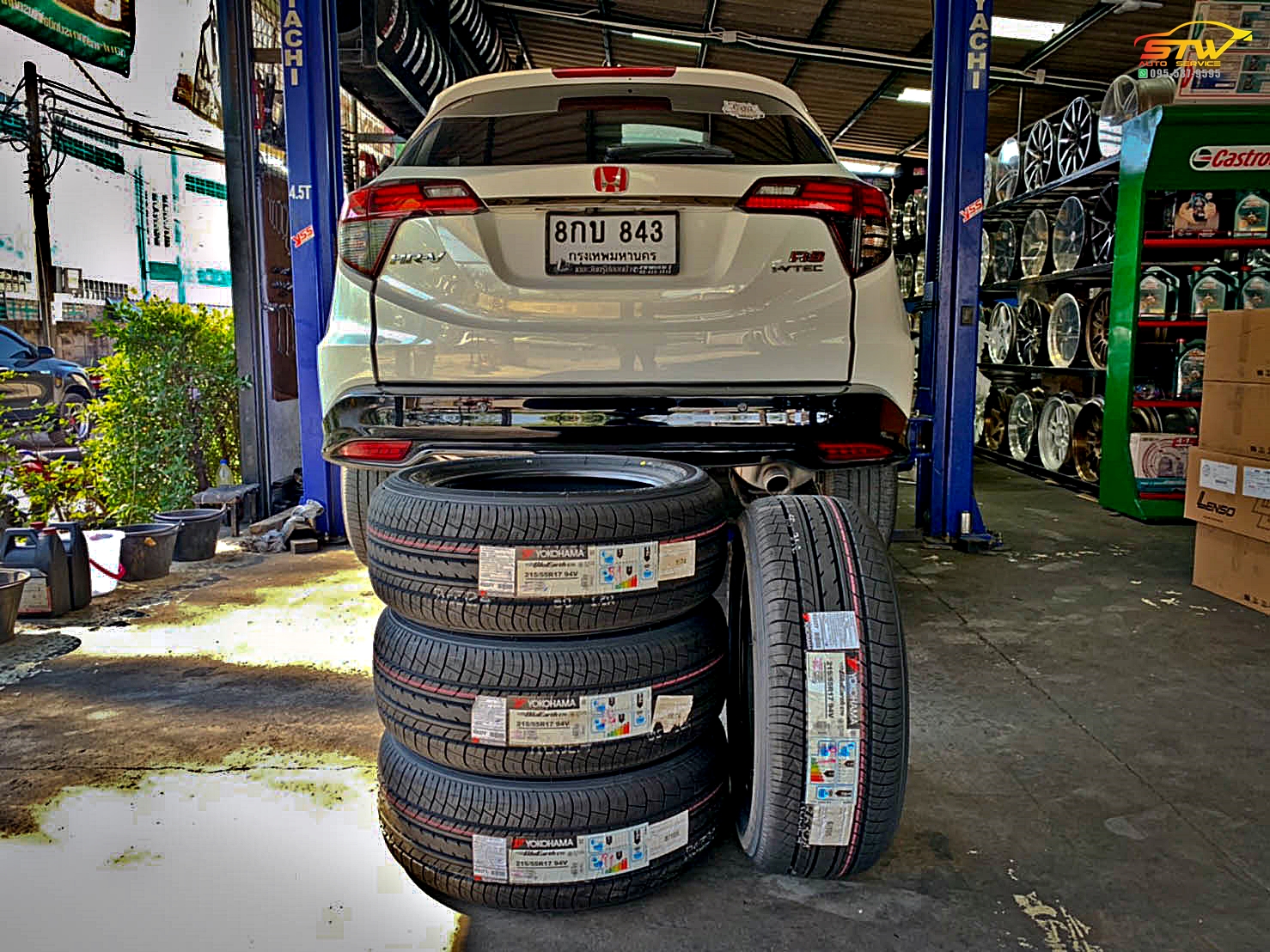 ยางใหม่ YOKOHAMA ADVAN dB E70 215/55R17 94V