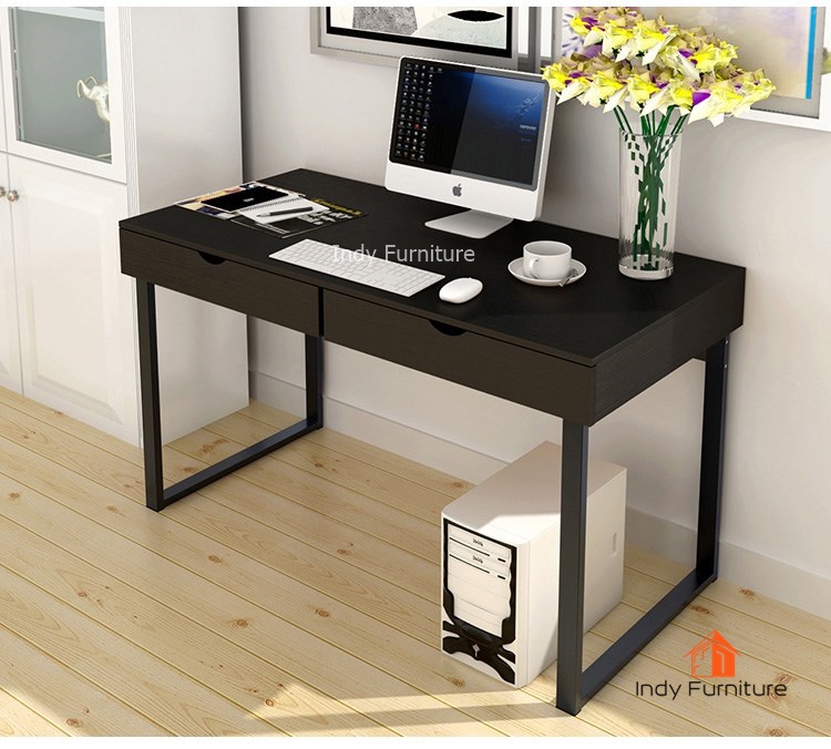 โต๊ะ Console 2ลิ้นชัก รุ่น Wow ขนาด 120x56x72สีดำ