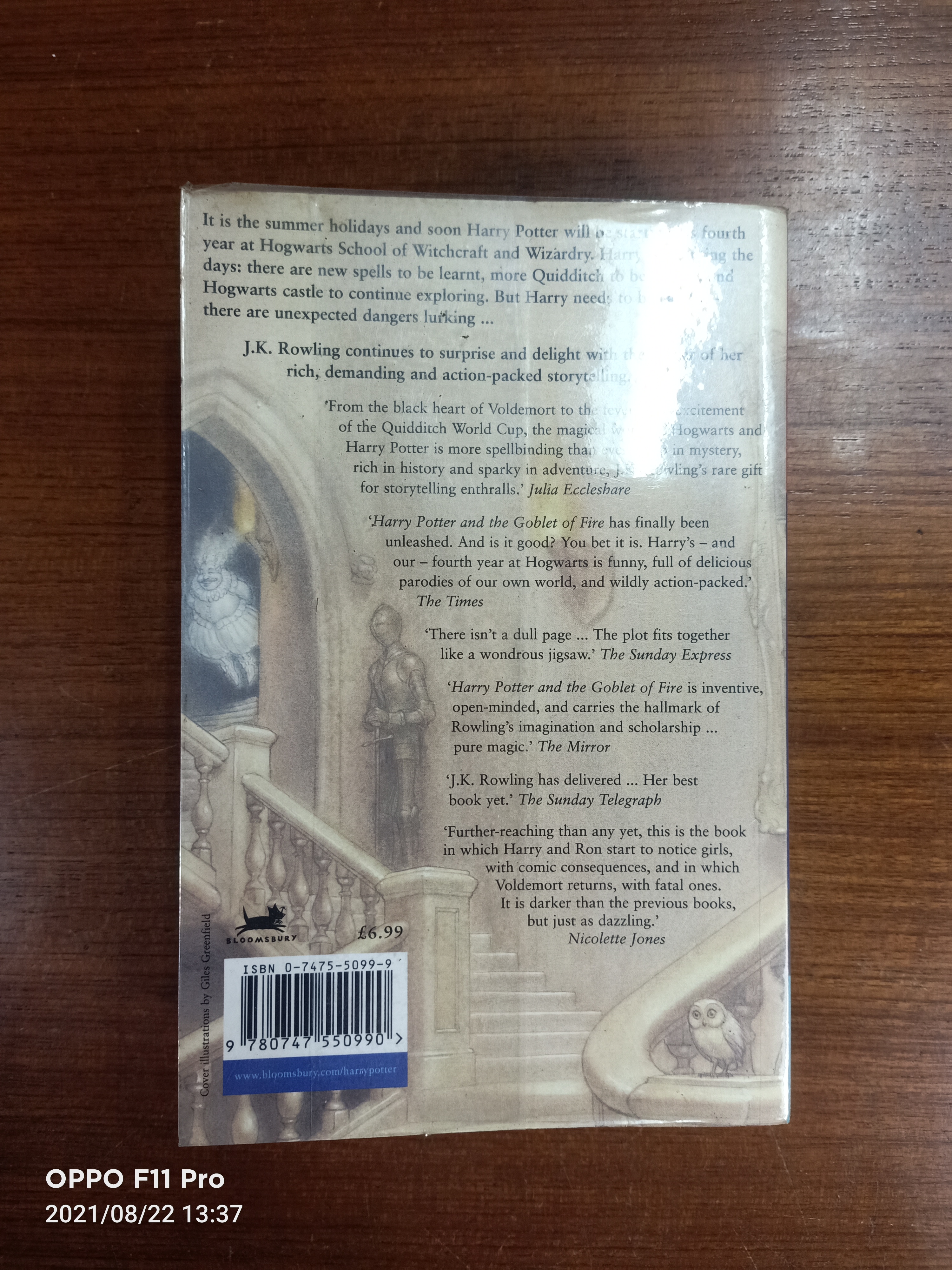 HARRY POTTER and the Goblet of Fire / J.K.ROWLING