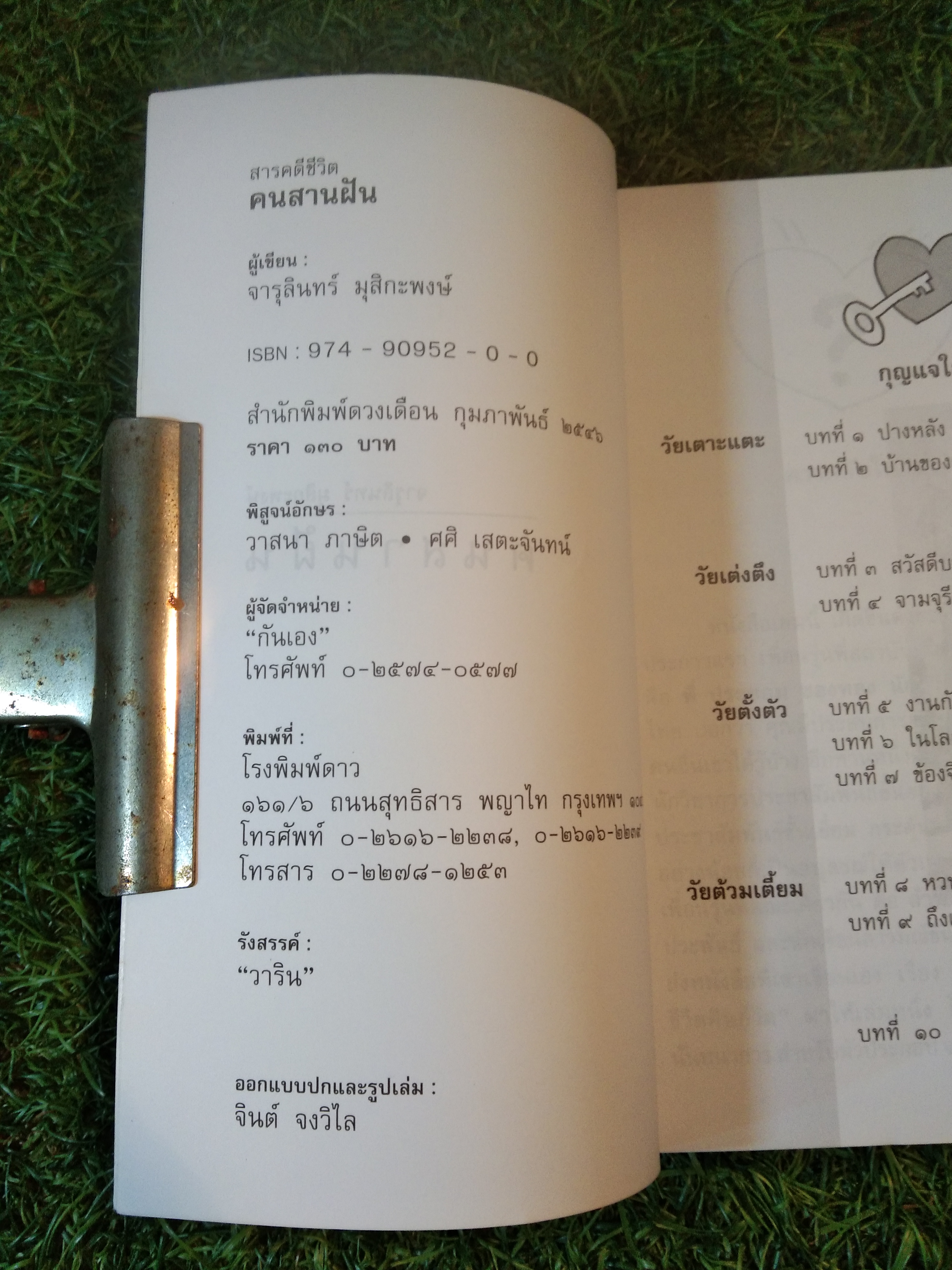 คนสานฝัน / จารุลินทร์ มุสิกะพงษ์