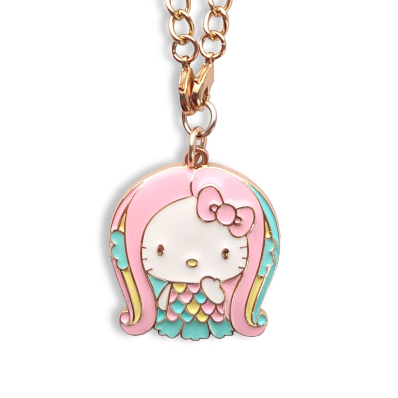 พวงกุญแจ Hello Kitty x Amabie (Japan Limited) เป็นแบบโซ่ห้อยกระเป๋า ขนาด 3.4 x 3.5 ซม. (ไม่รวมโซ่)