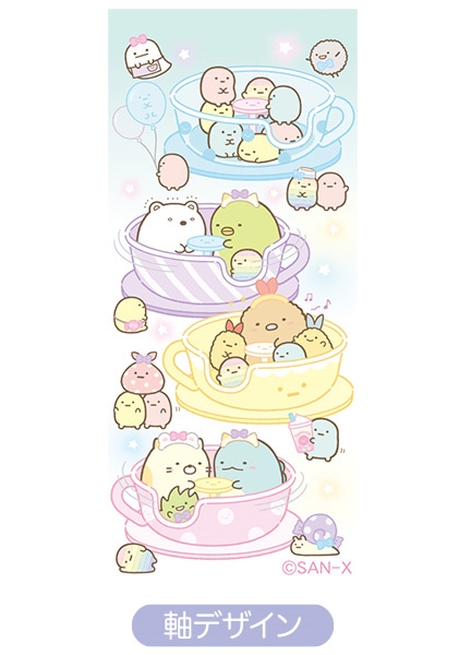 ดินสอกด Sumikko Gurashi Tapioca Park แบบสีฟ้า ตรงด้านบนเป็นแบบตัวใหญ่ ๆ น่ารักมาก