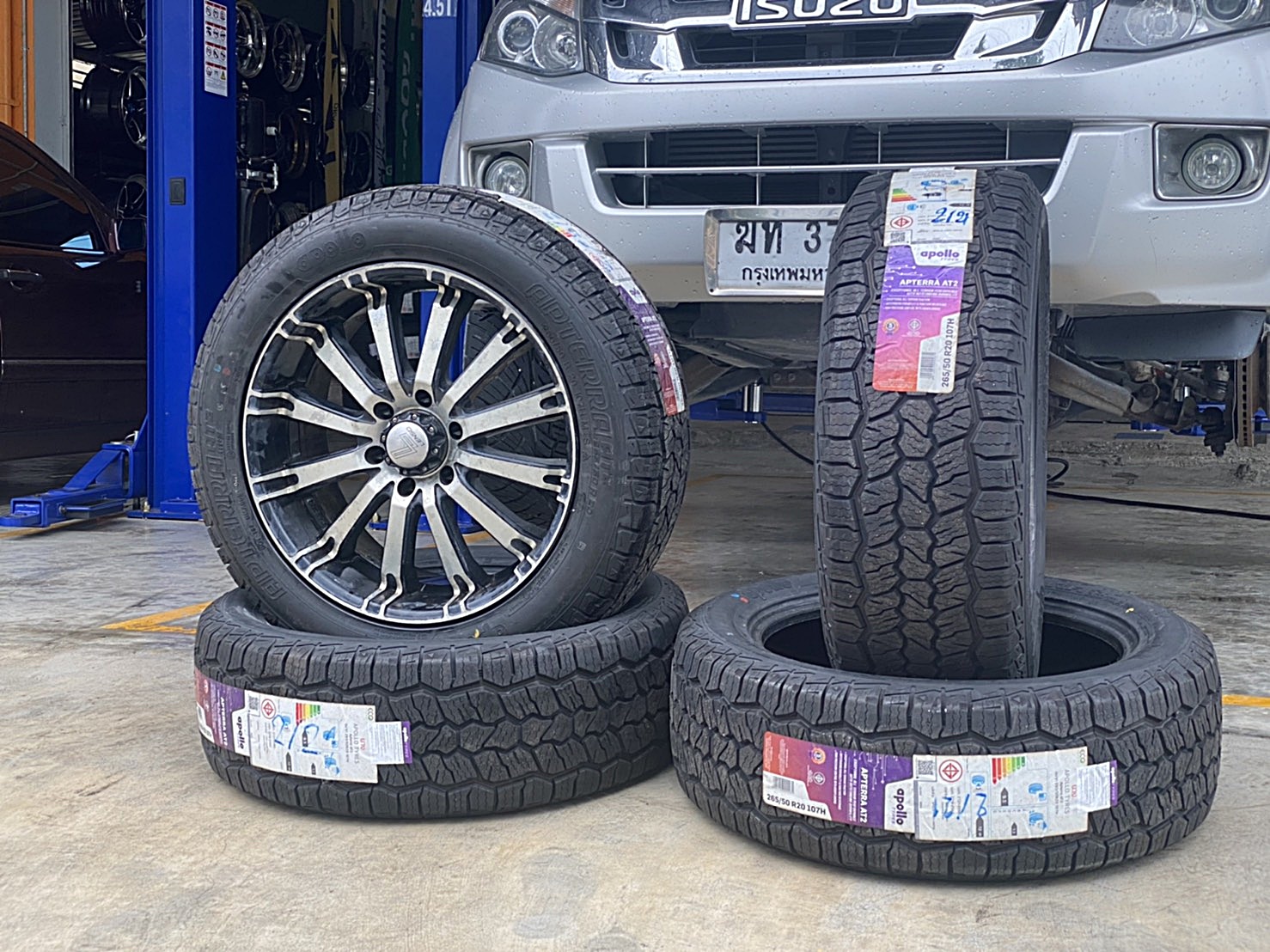 ยางใหม่ APOLLO APTERRA AT2 265/50R20