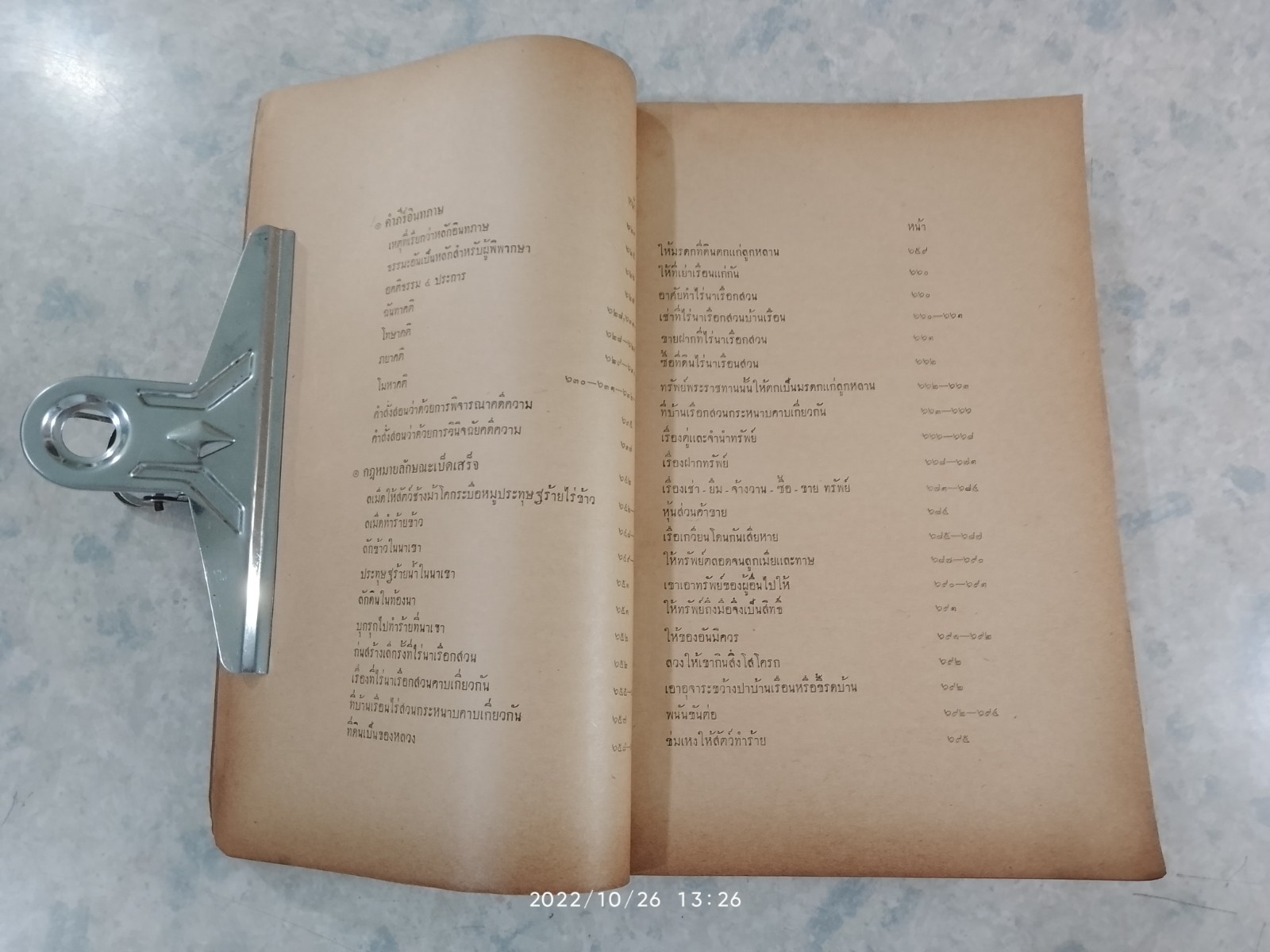 คำสอนชั้นปริญญาตรี. พุทธศักราช 2501-2502 ประวัติศาสตร์กฎหมาย โดย ศาสตราจารย์ พระยานิติศาสตร์ไพศาลย์