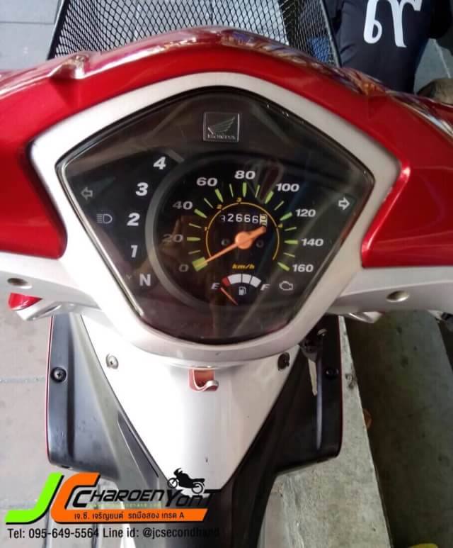 รถยอดฮิต HONDA WAVE 110I (สตาร์ทมือ) ปี 52 เครื่องดีเงียบๆ สตาร์ทติดง่าย ไม่ดัง ควันไม่ไหล ชุดสีเดิมแท้ทั้งคัน