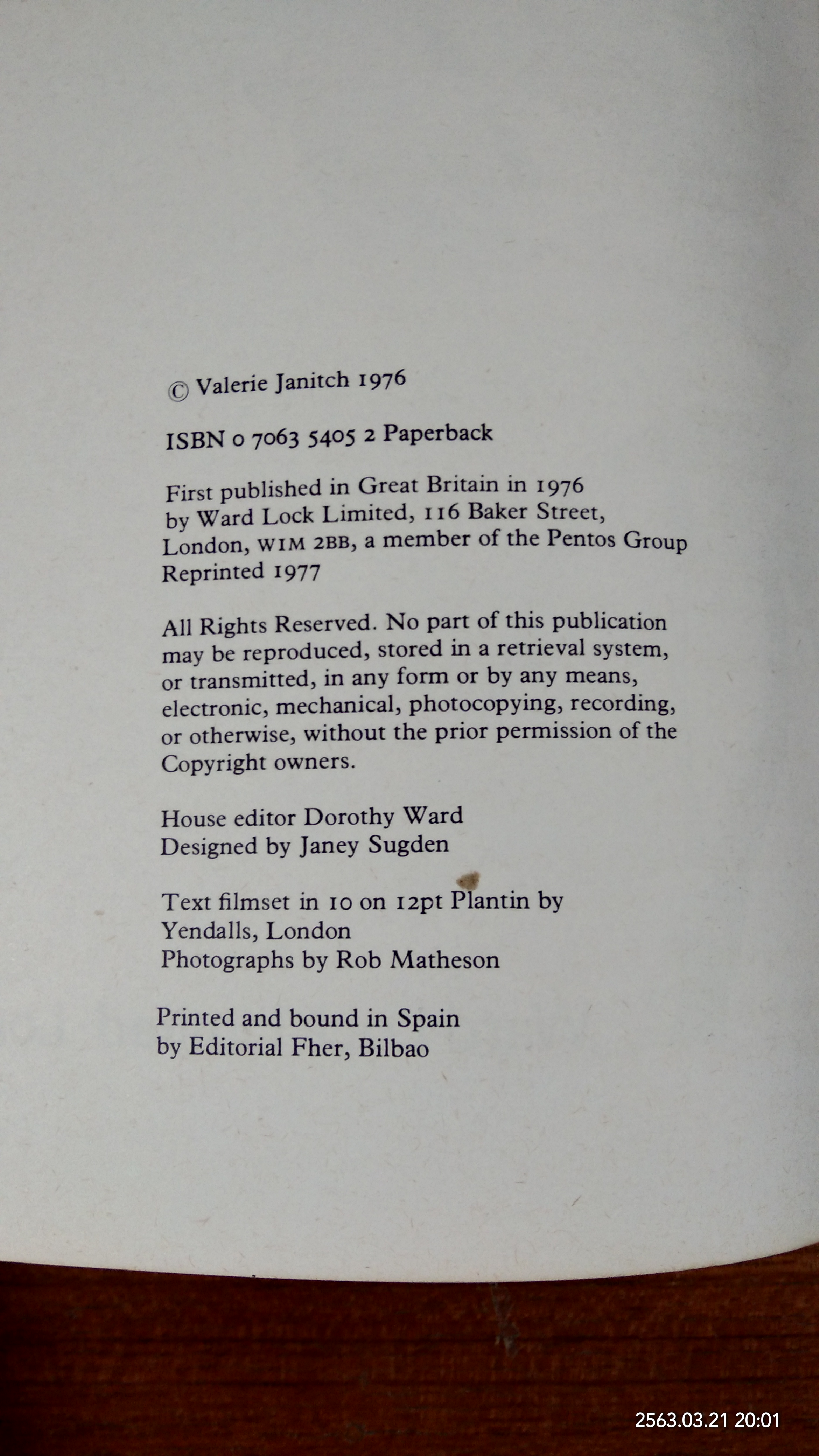 PAPER FLOWERS / Valerie Janitch