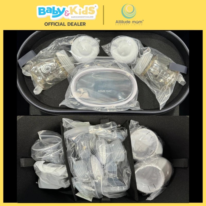 Attitude Mom รุ่น Galaxy IIl เครื่องปั๊มนม เครื่องปั๊มคู่