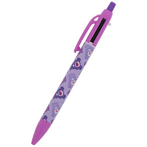 ปากกา Care Bears 3 in 1 แบบสีม่วง Pretty in Purple เป็นปากกาสีแดง ดำ และดินสอกด ในแท่งเดียวกัน