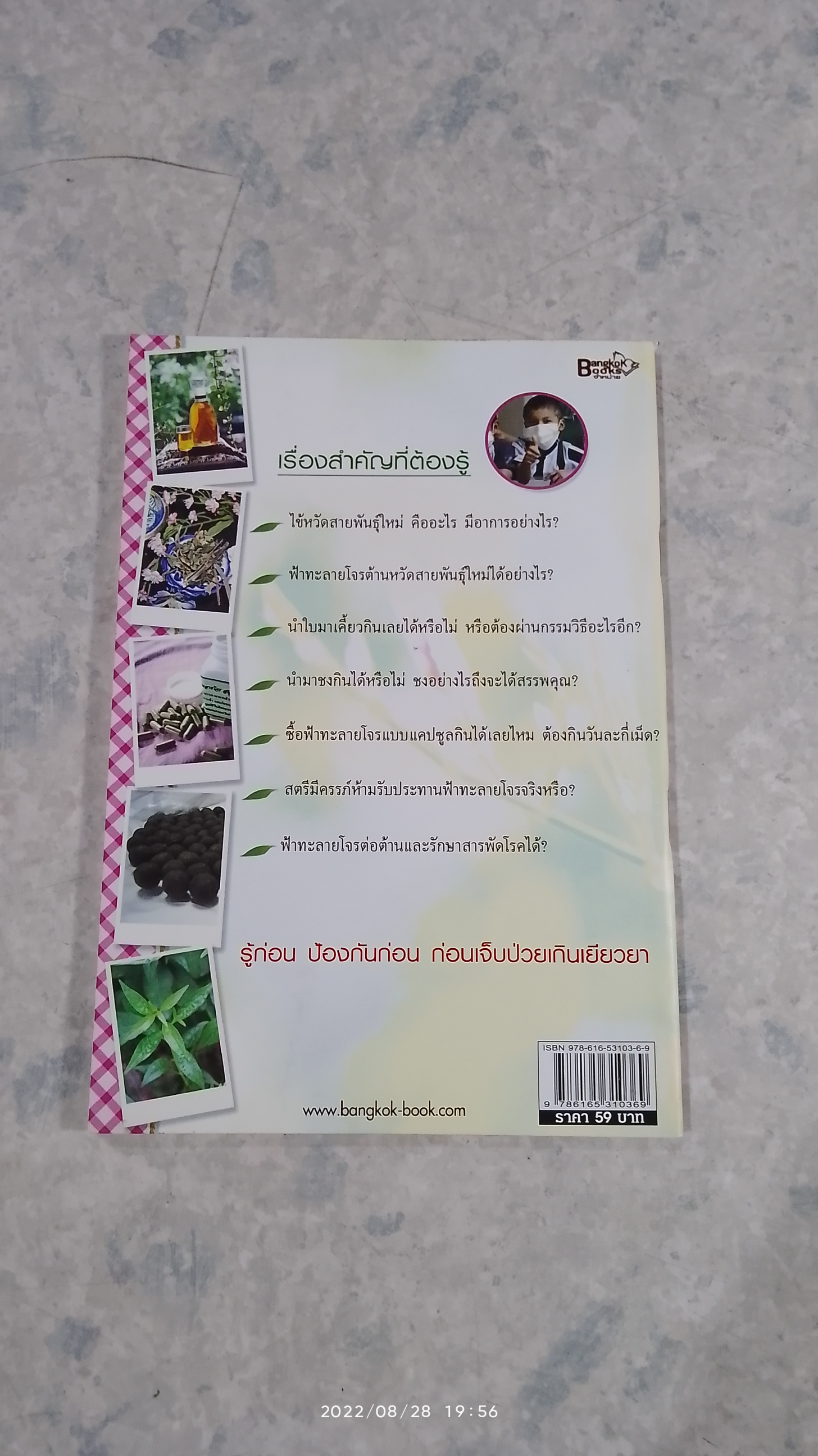 ฟ้าทะลายโจร ต้านหวัดสายพันธุ์ใหม่