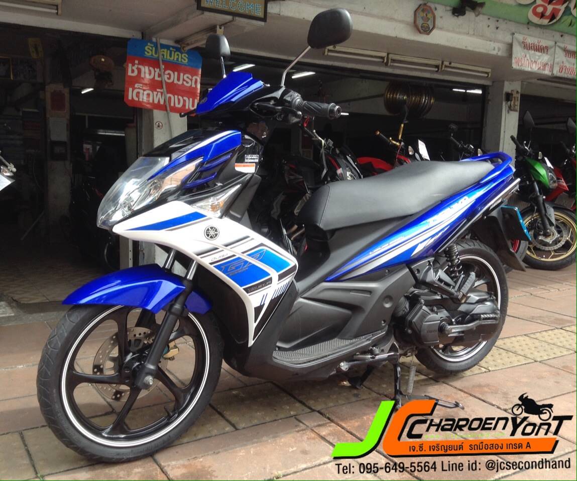 🌟รถบ้านสภาพนางฟ้าค่ะ🌟 Yamaha Nouvo sx 125 รุ่นปีสุดท้าย GP EDITION จดทะเบียนปี57 สวยปิ้งไมล์แท้หมื่นกว่าโล รถเดิมจัดเครื่องดีพร้อมใช้งาน