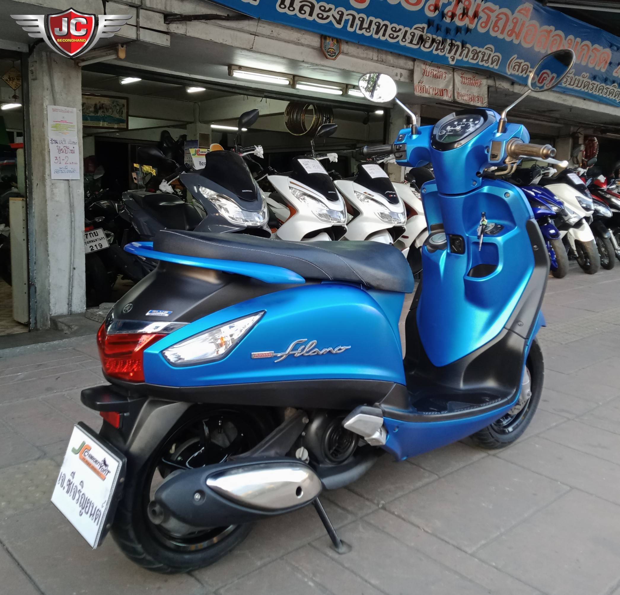มาแล้วนร๊าาา...รถบ้านมือเดียว รุ่นที่ถามหากันหนักมาก YAMAHA GRANDFILANO จดทะเบียนปี58 สภาพโคตรเดิมเครื่องดีสีแท้