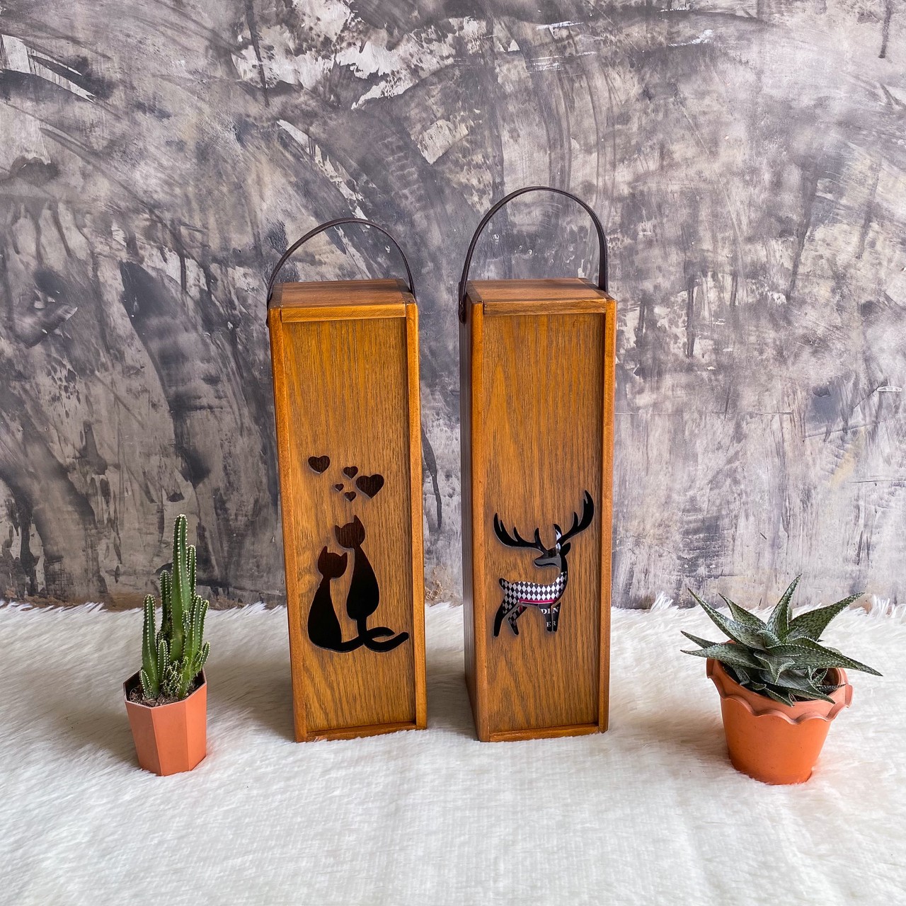 กล่องไวน์ ฝาเลเซอร์ (Wine Box)