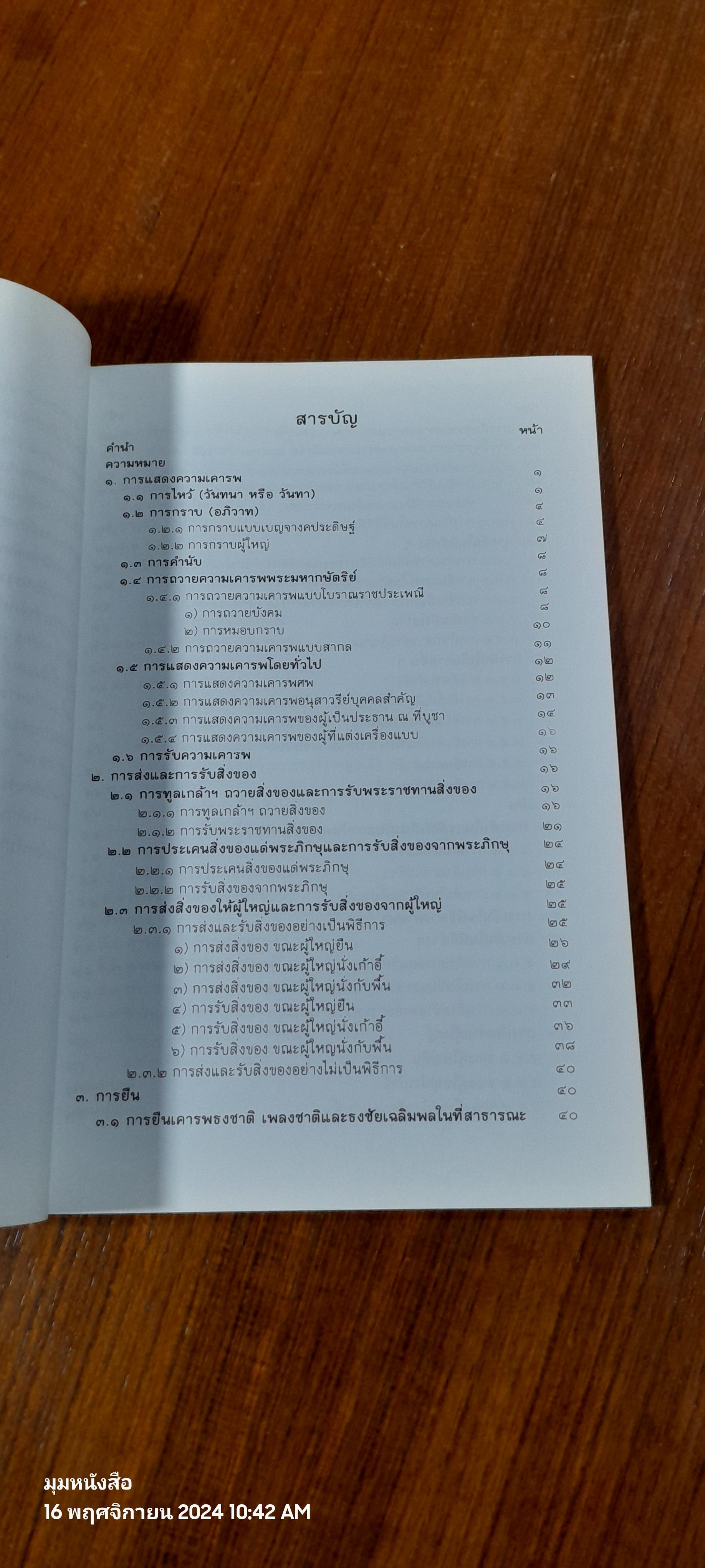 มารยาทไทย : กระทรวงวัฒนธรรม