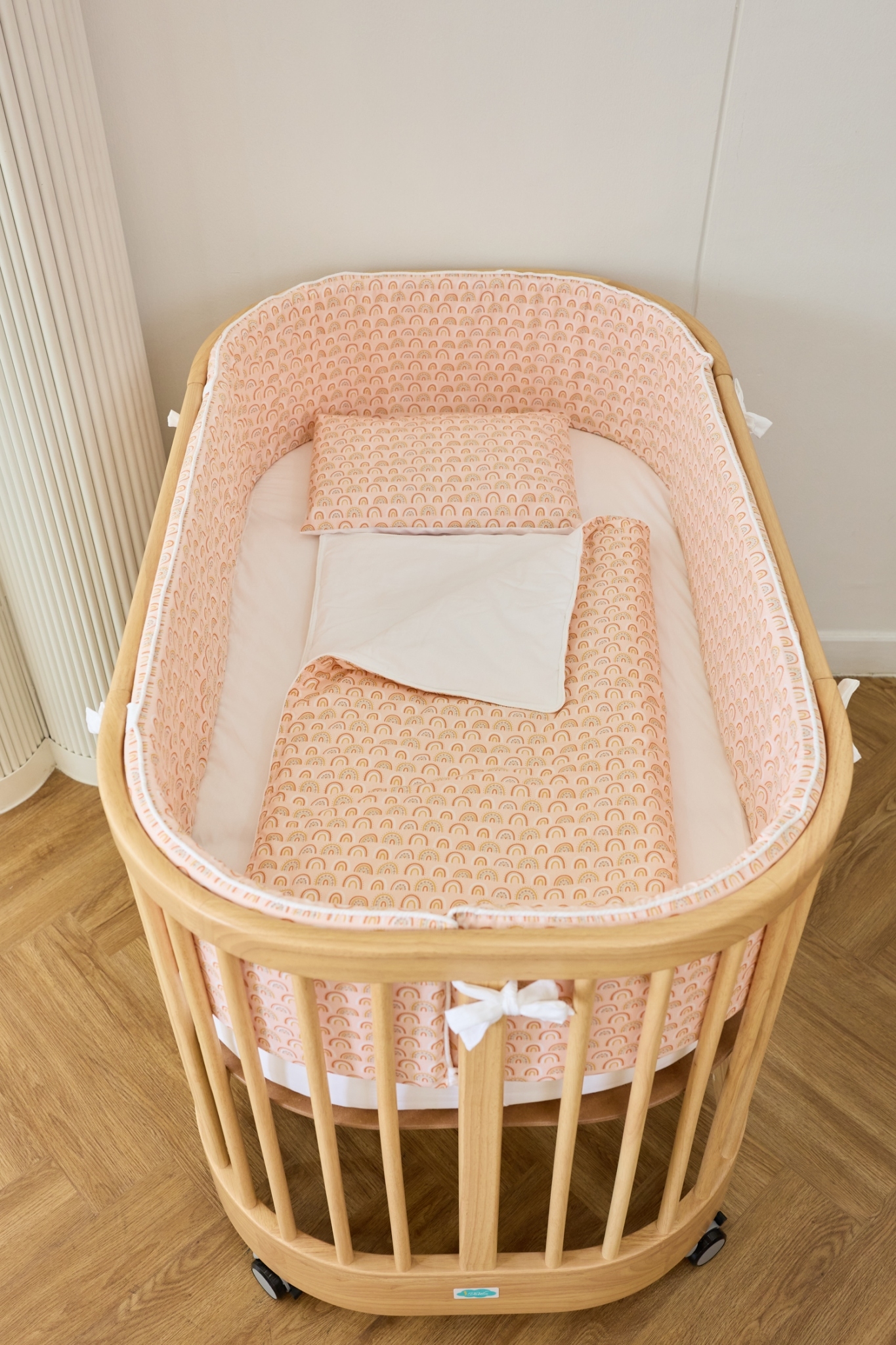 Idawin ชุดเครื่องนอน Bedding Set รุ่น Oval Rainbow Pink