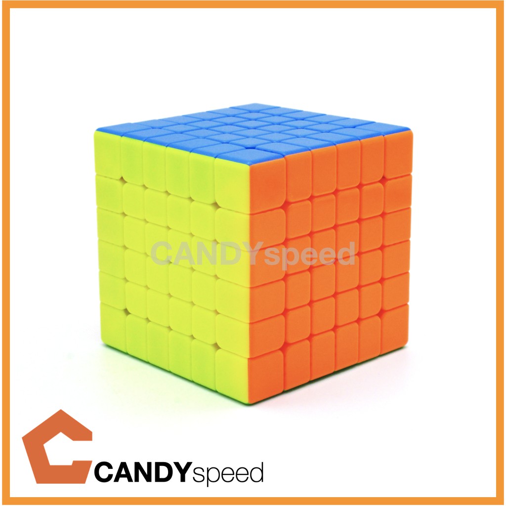 รูบิค 6x6 Rubik YJ YuShi V2 M 6x6 Stickerless มีแม่เหล็ก | By CANDYspeed