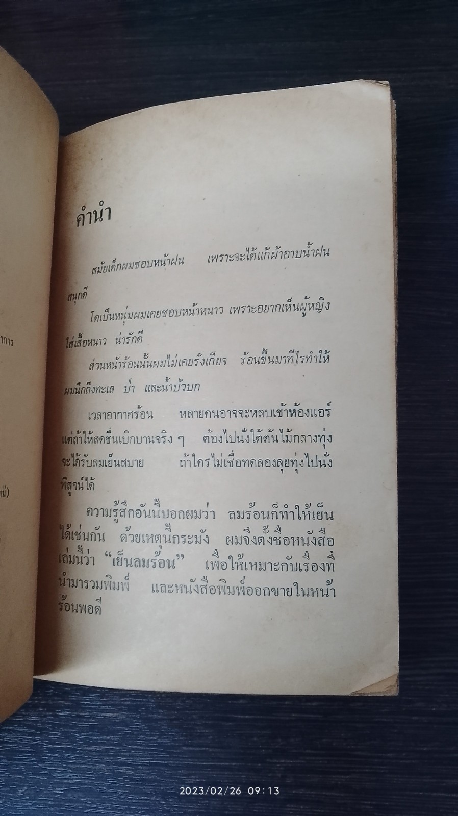 เย็นลมร้อน / ไมตรี ลิมปิชาติ