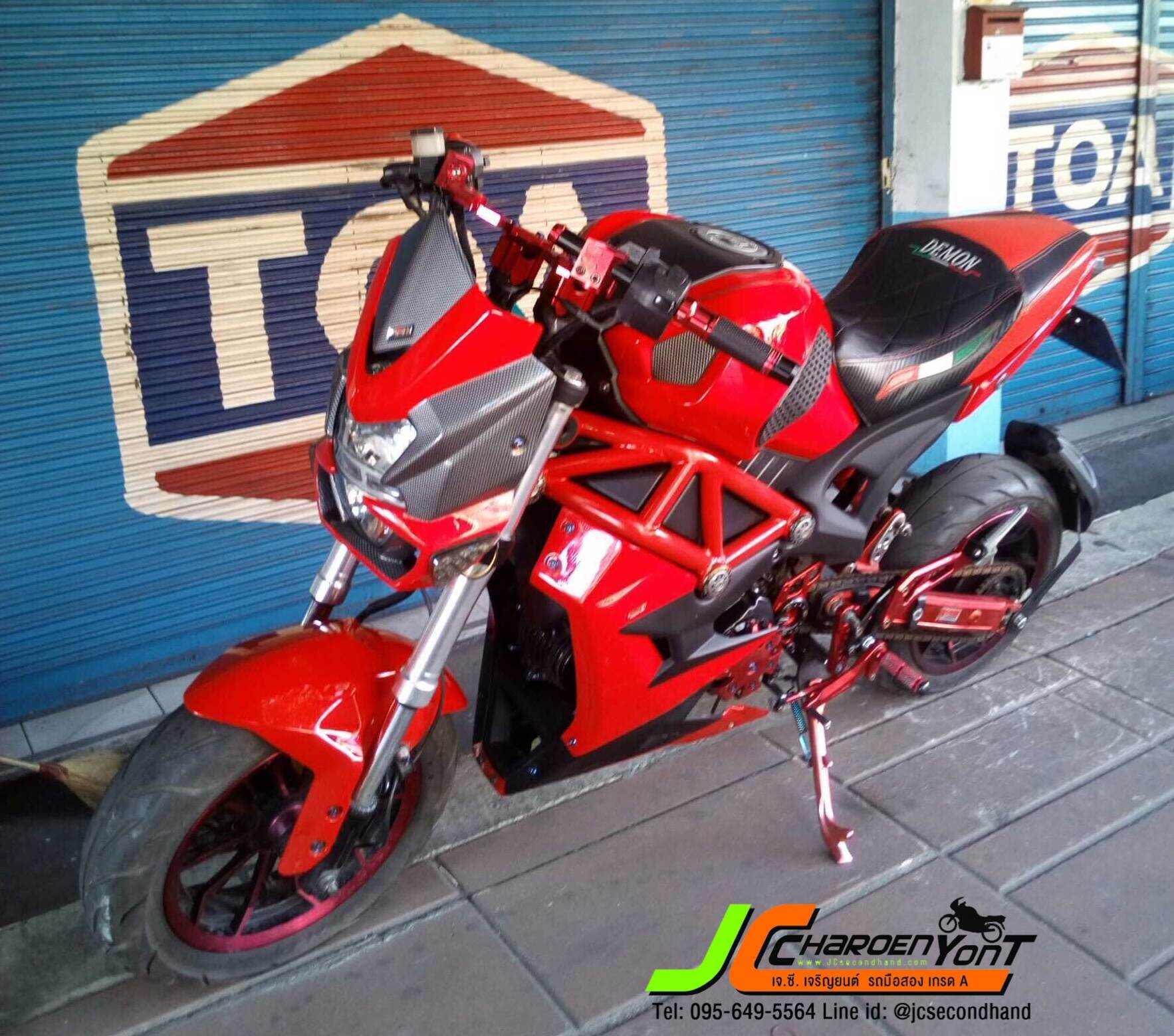 "HOT item !!" มาแล้วรถจิ๋วแต่แจ๋ว แต่งครบ Option ล้นๆ จบในคันเดียว!! GPX DEMON125 จดทะเบียนกลางปี 58