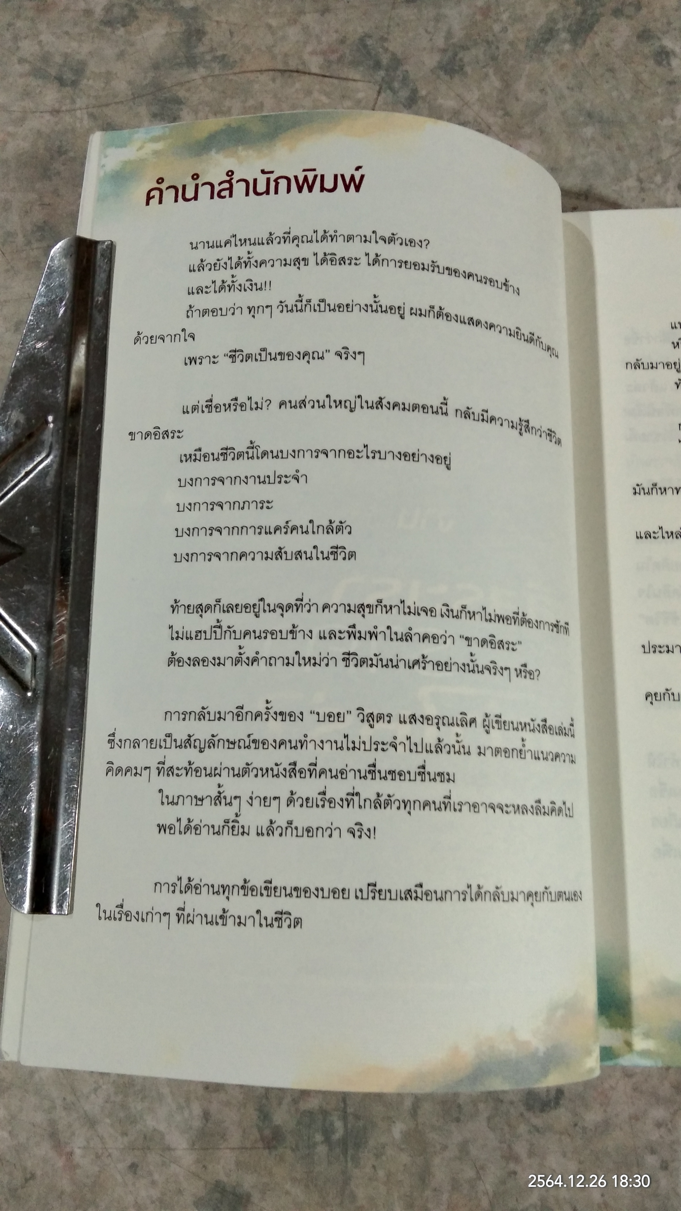 อิสระเราราคาเท่าไร? / วิสูตร แสงอรุณเลิศ