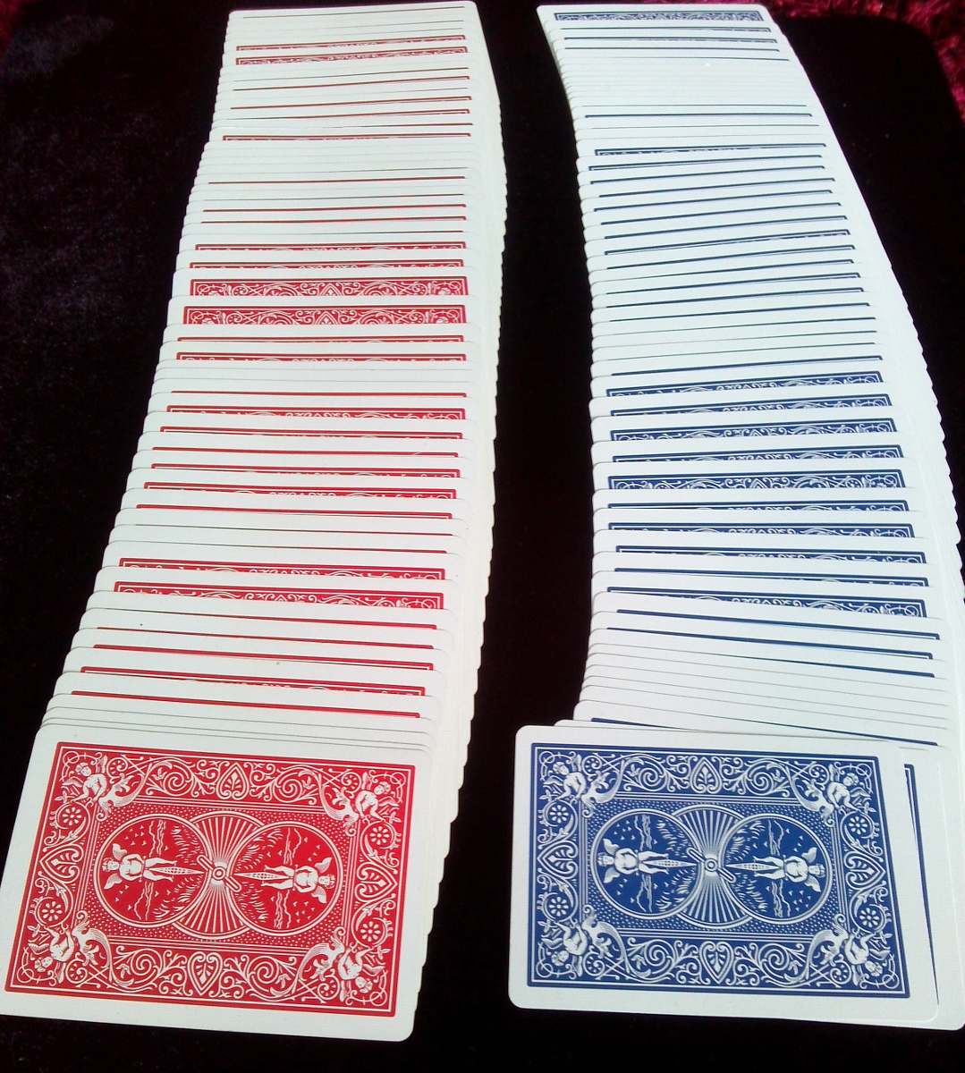 ขายไพ่ Bicycle Standard ไพ่ไบซิเคิลสแตนดาร์ด แดง/น้ำเงิน