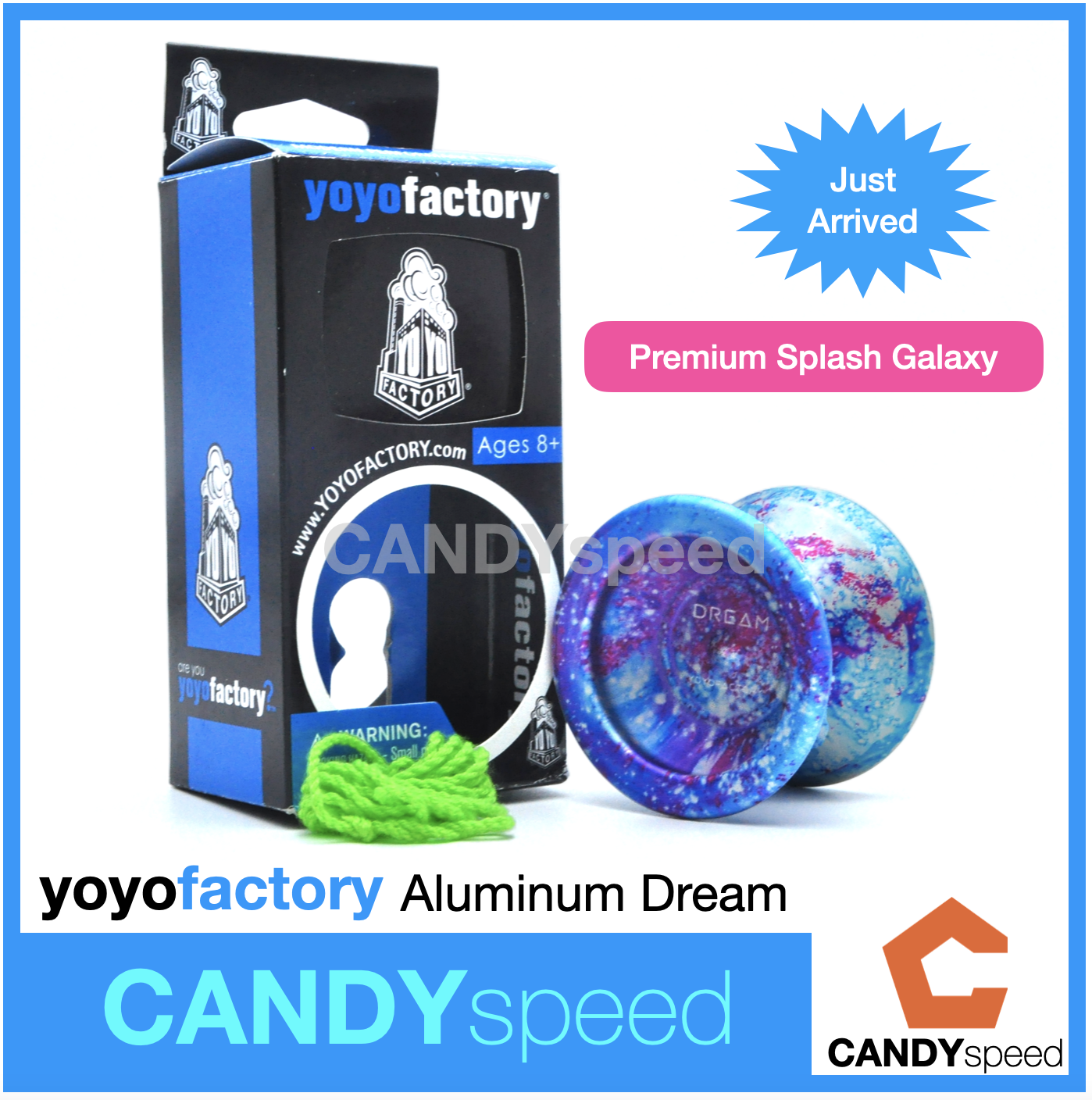 Yoyo โยโย่ yoyofactory Aluminum Dream โยโย่แข่งขันระดับโลกจาก USA