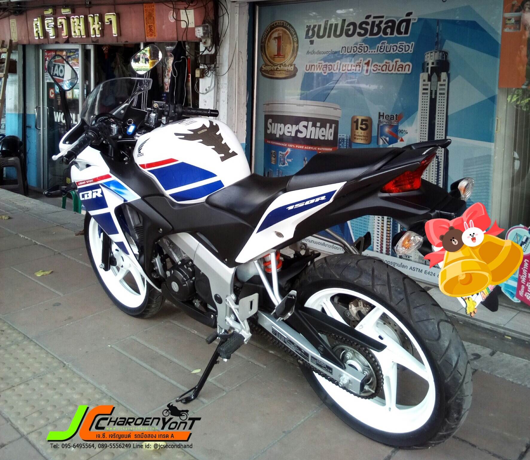 "สดกว่านี้ก็ป้ายแดงแล้ว" HONDA CBR150~legend spirit~จดทะเบียนปี 60 ลายใหม่ล่าสุด สภาพน้องป้ายแดง "4 พันโลแท้" แทบไร้ที่ติ