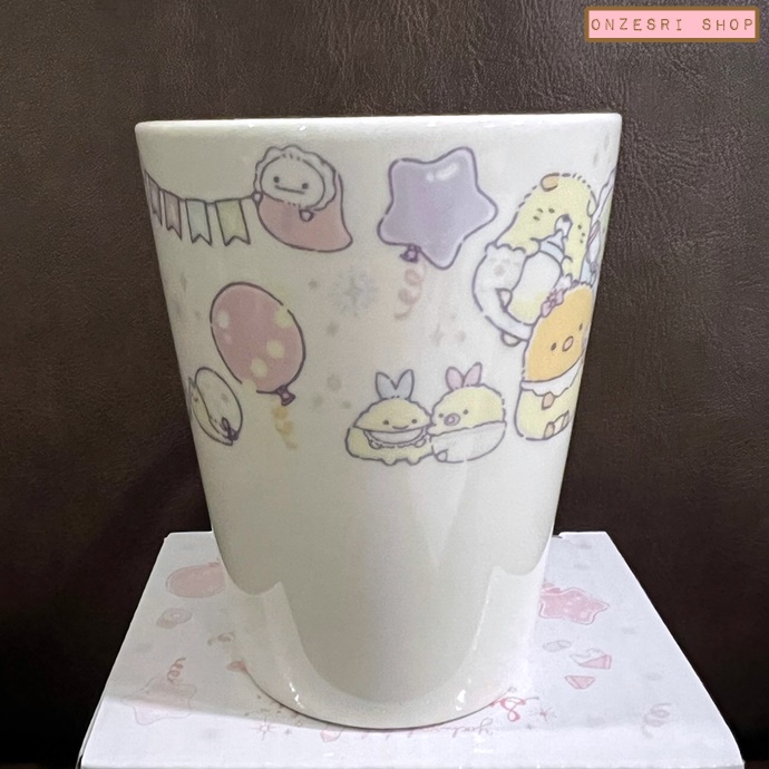 แก้วมัค Sumikko Gurashi - Sumikko Baby แบบสีขาว ขนาด สูง 11 ซม. เส้นผ่านศูนย์กลาง 9 ซม.