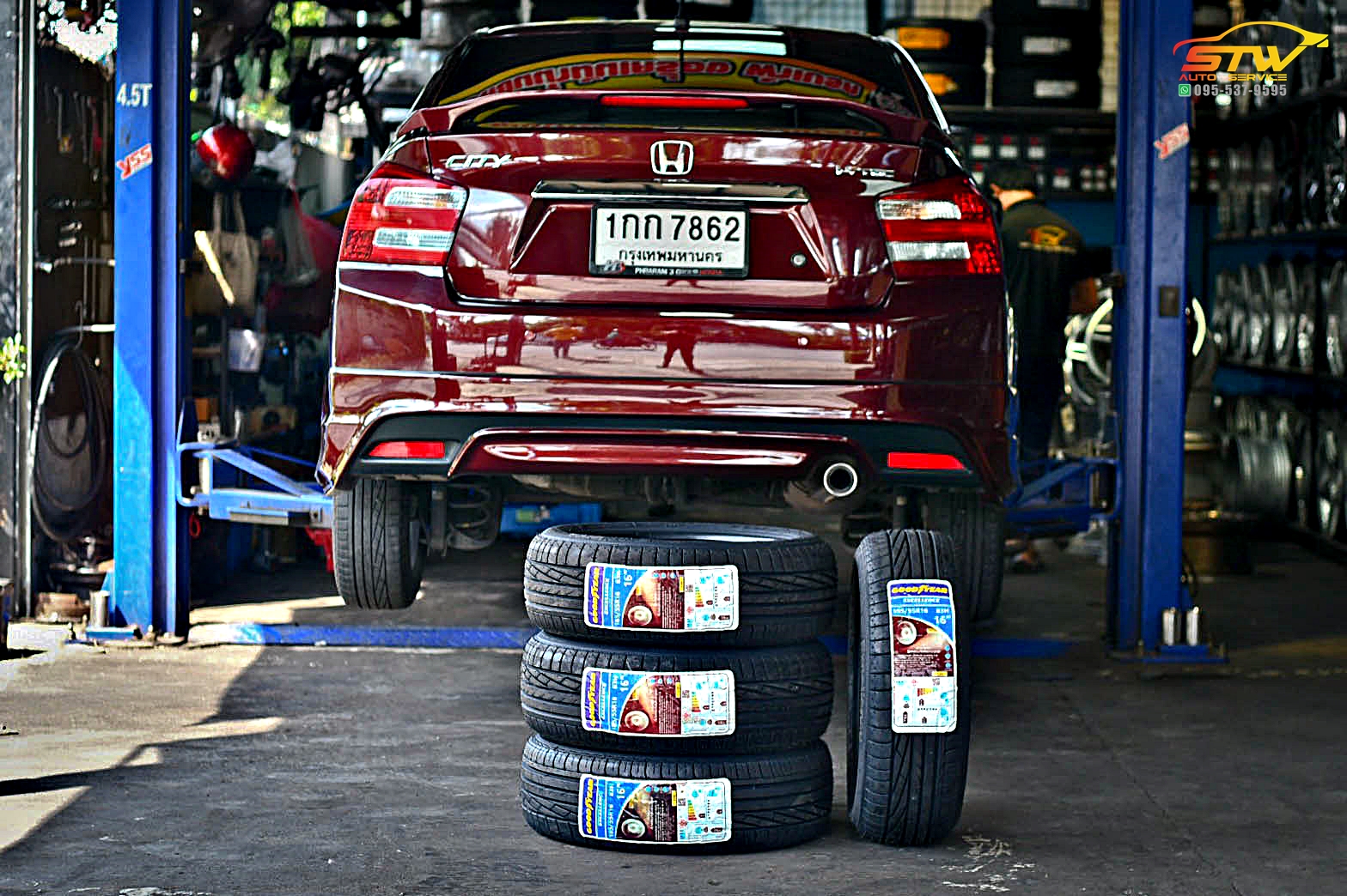ยางใหม่ GOODYEAR Excellence 185/55R16 83H