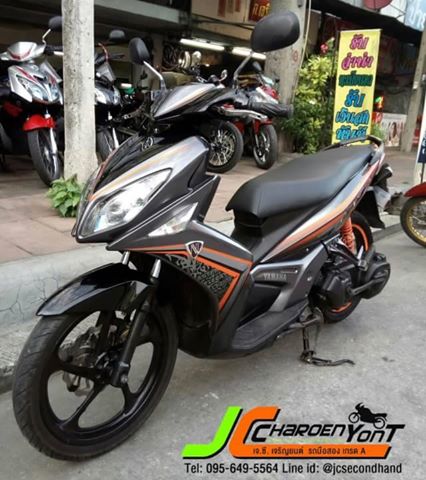 เน้น concept เดิม รถดี สวย พร้อมใช้งาน YAMAHA NOUVO ELEGANCE 135 รุ่นล้อแม็ก จดทะเบียนปลายปี53 สภาพสวยเดิมทั้งคัน(ลายนี้หายาก)เครื่องอย่างเงียบ ห้องเครื่องสวย