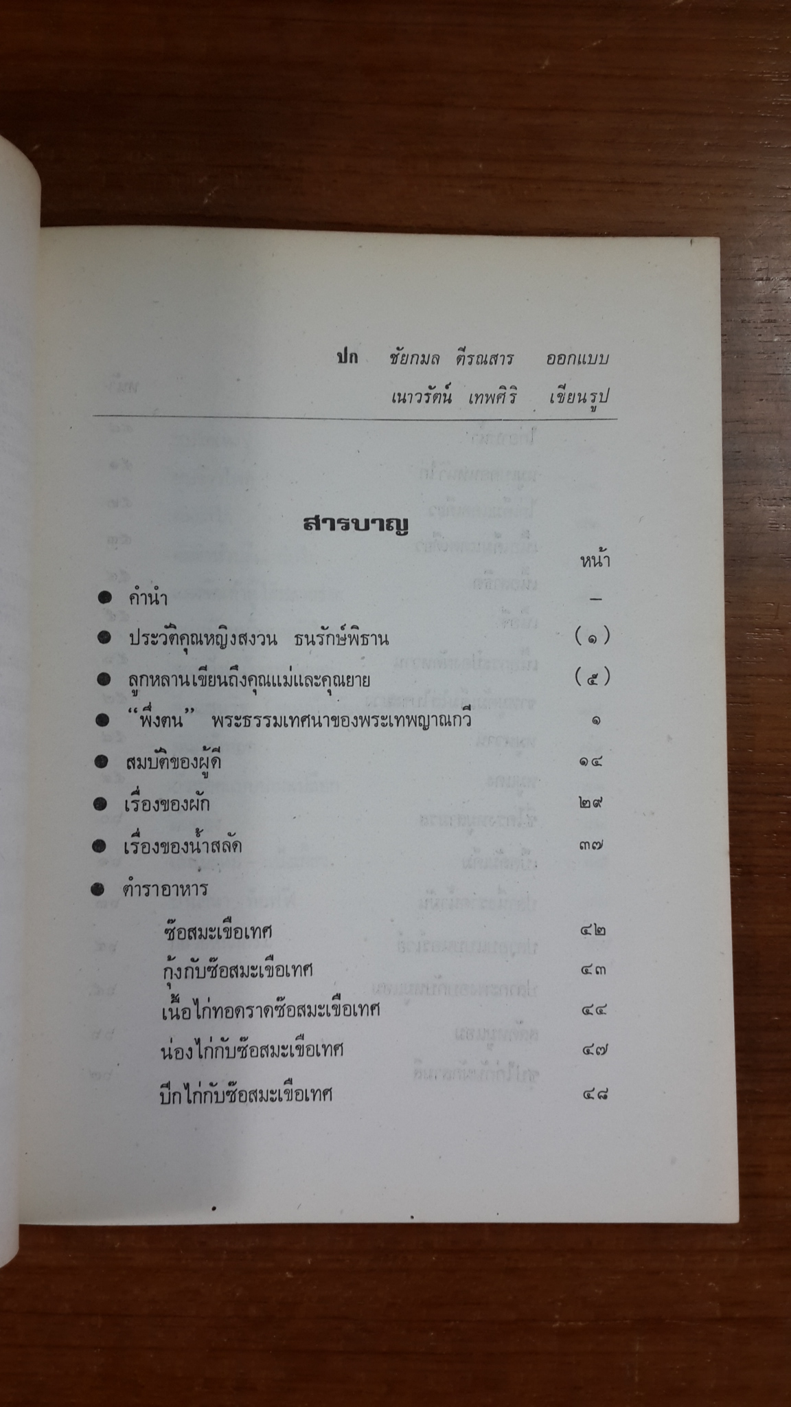 อนุสรณ์ในงานพระราชทานเพลิงศพ คุณหญิงสงวน ธนรักษ์พิธาน (มีสูตรอาหาร)