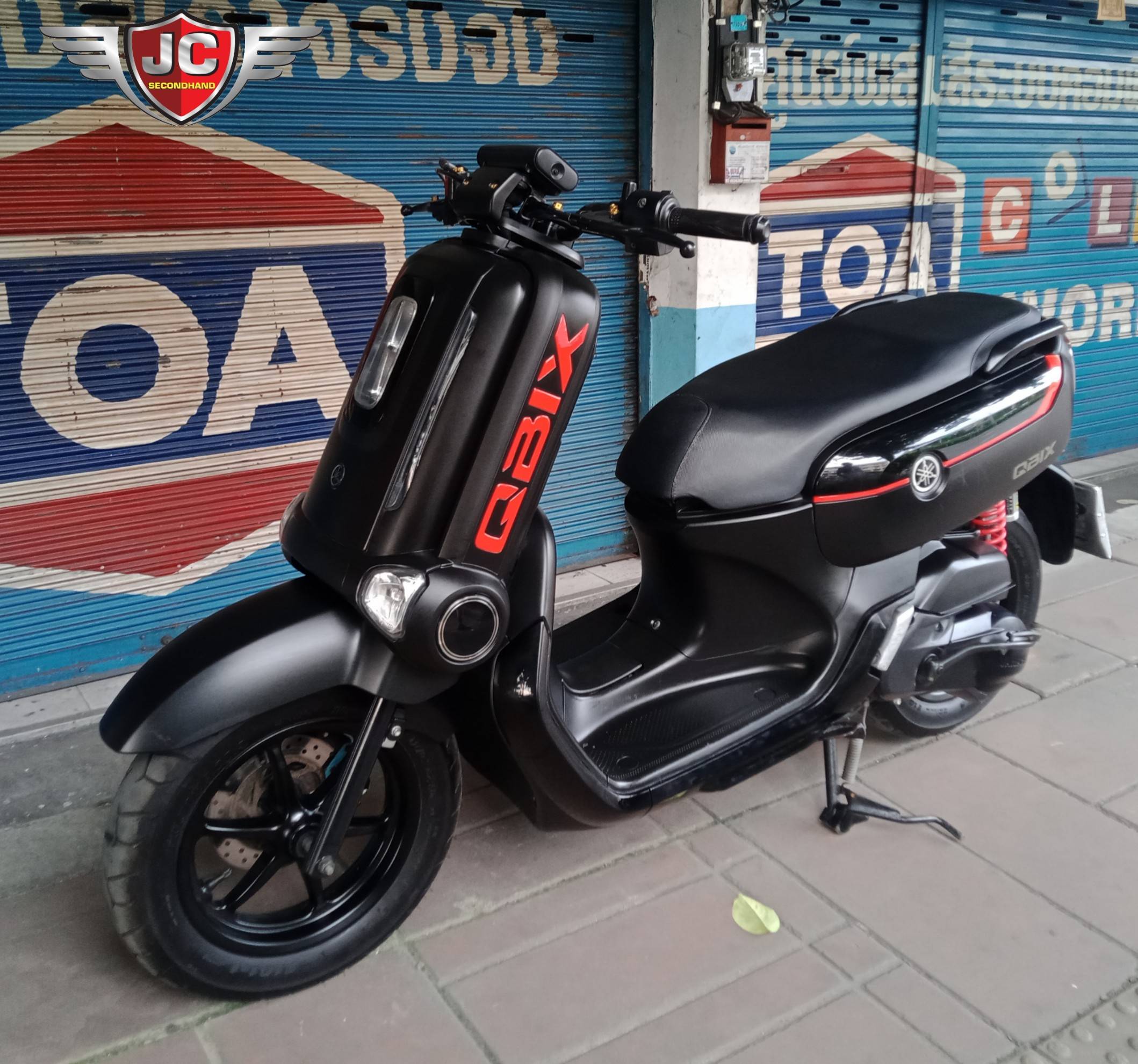 ''นานๆมาที นึกว่าหายไปแล้ว''Yamaha QBIX จดทะเบียนปี 60 กุญแจรีโมท เครื่องเดิมแน่นๆ ขี่ดีศูนย์ตรงเป๊ะ ชุดสีสวยแท้ทั้งคัน มีรอยการใช้งานนิดหน่อยค่ะ