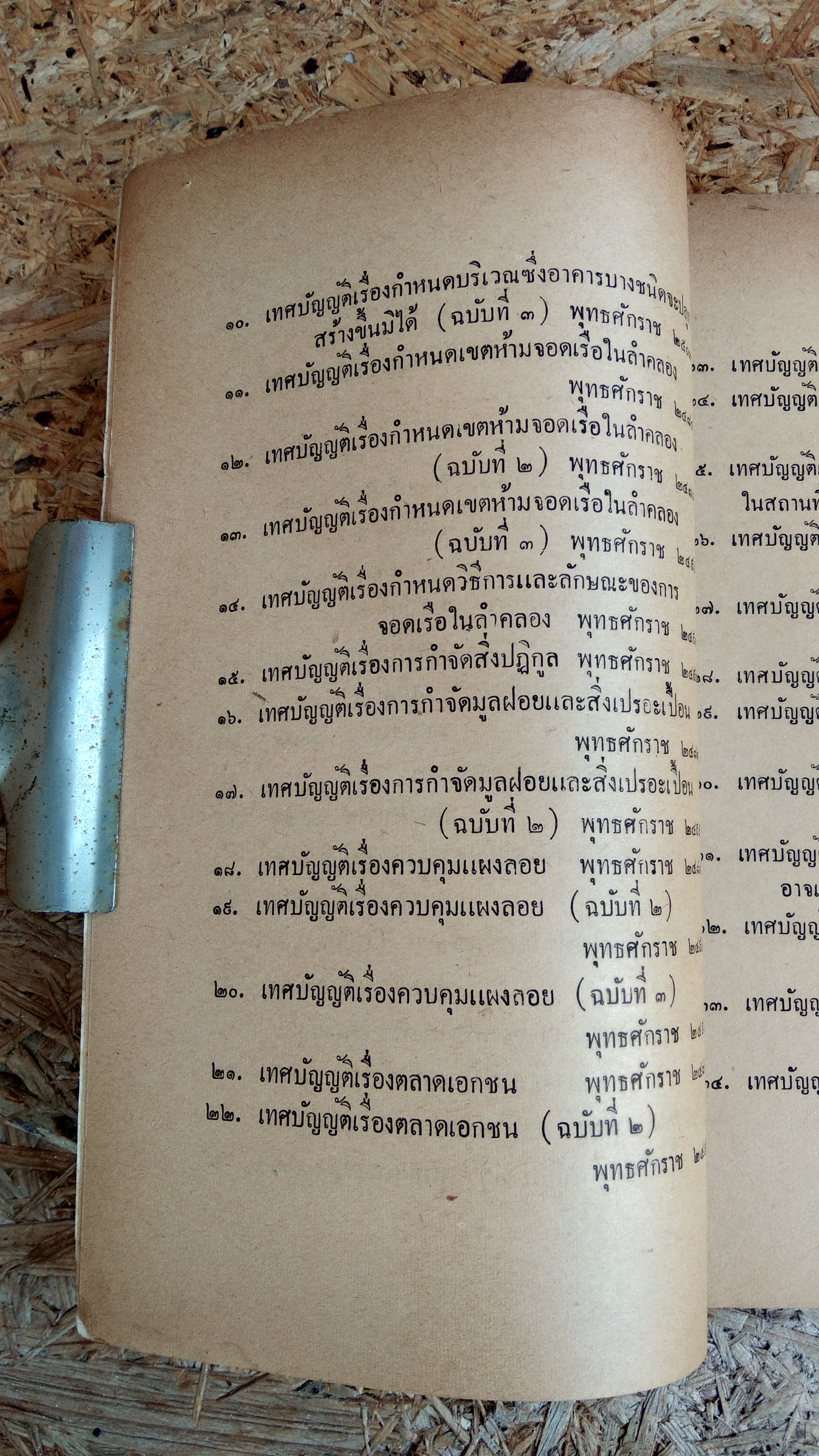 เทศบัญญัติ ของเทศบาลนครกรุงเทพ ตั้งแต่ปี พ.ศ.๒๔๘๒ ถึง พ.ศ.๒๕๐๓