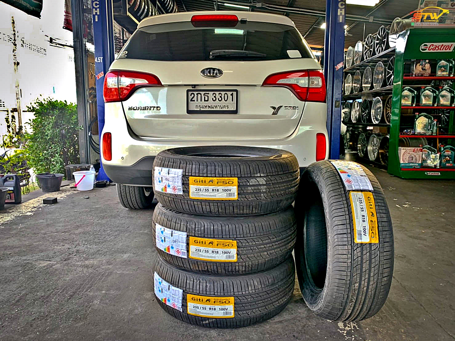 ยางใหม่ GITI Comfort F50 235/55R18 100V
