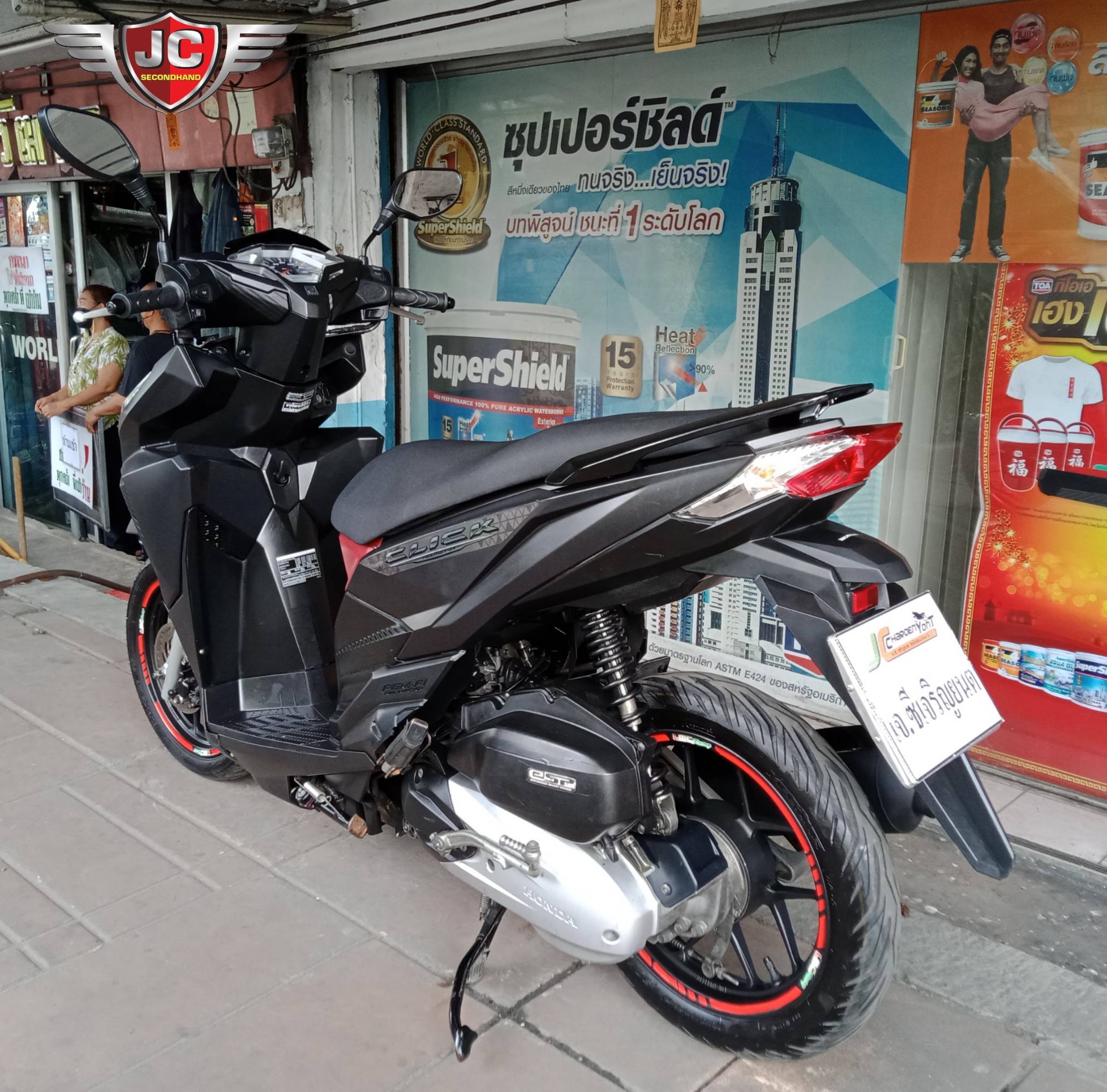 หายไปนานเกิ้น...."รถบ้านมือเดียว" HONDA CLICK125I LED ตัว Top รถกลางปี 59 สภาพสวยดูดี