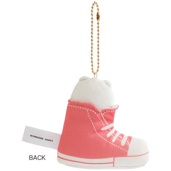 พวงกุญแจตุ๊กตา CONVERSE x Sumikko Gurashi (Limited) แบบ Shiro Kuma ขนาด 9 x 9 x 3 ซม.