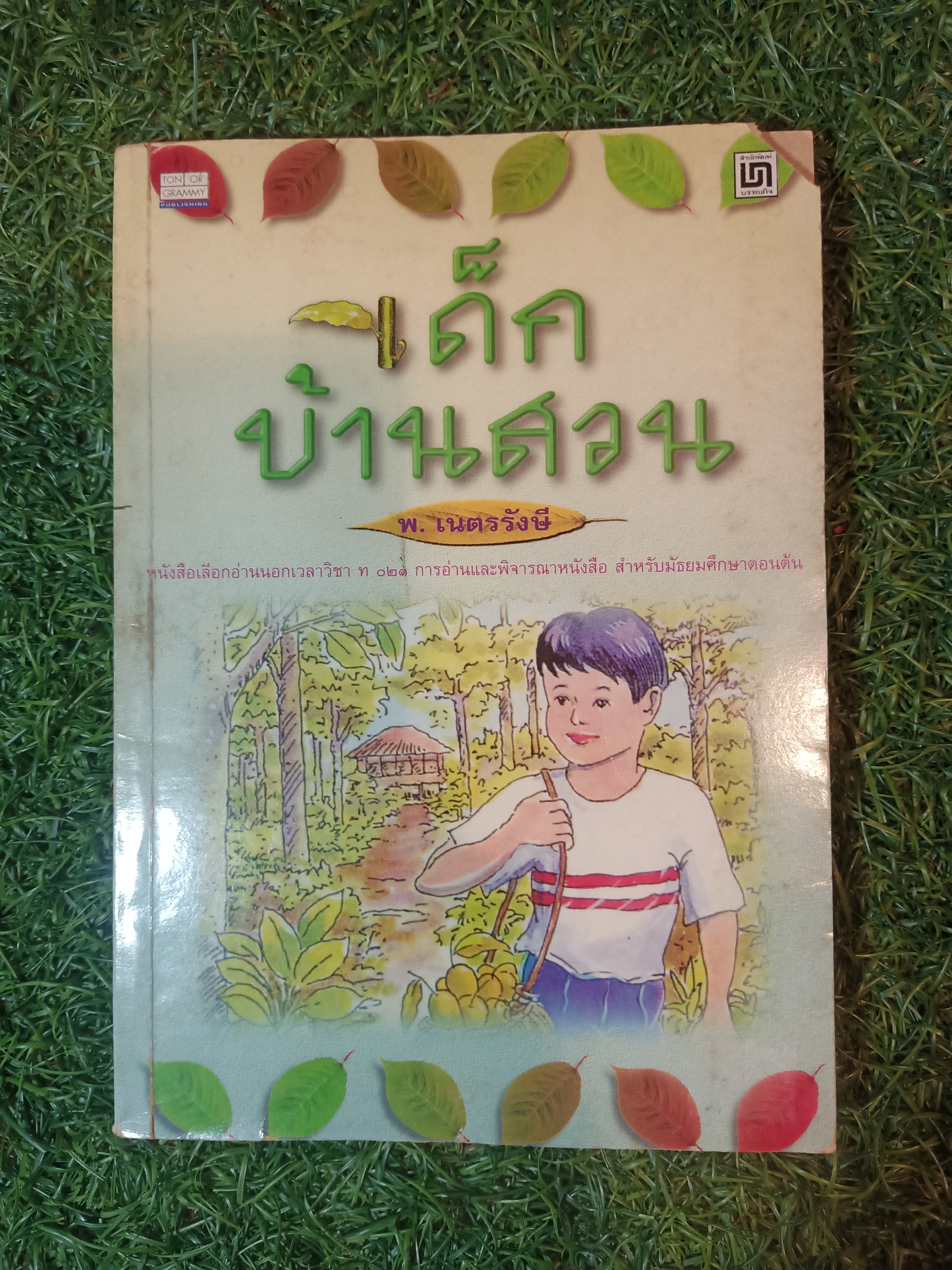 เด็กบ้านสวน (หนังสือไม่สมบรูณ์ ตามรูปที่ถ่าย) / พ. เนตรรังษี