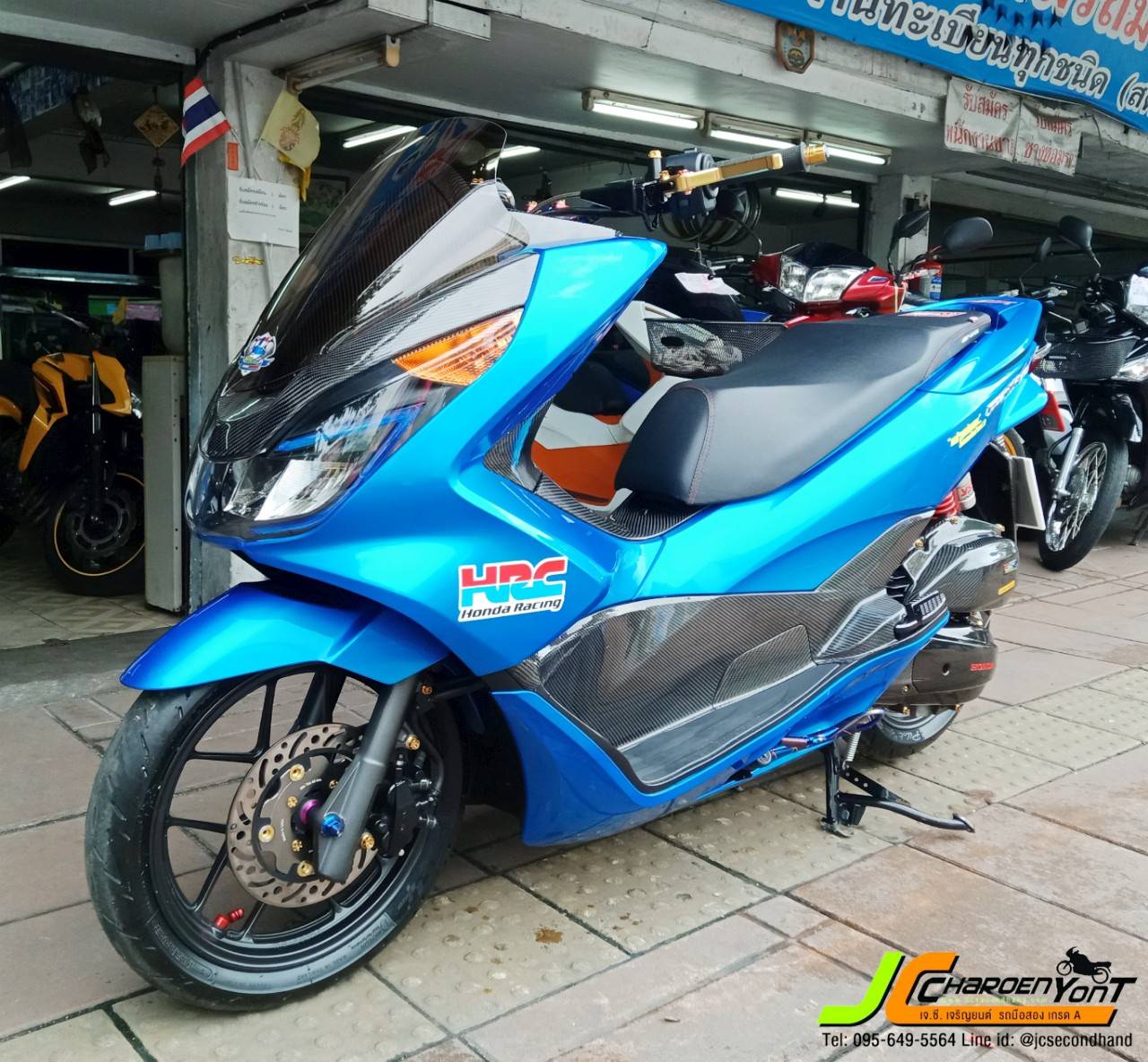 เฮ้ยแม่ง...... มันโดนหว่ะ !! HONDA PCX150 Smartkey~แต่งเกินครึ่งแสนทั้งภายนอกและภายใน~ รถกลางปี59 สายจอด5พันโล