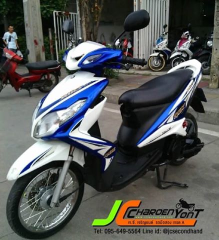 รถบ้านเทิร์นมาคับ Yamaha Mio 125 ปี 54 รถสภาพดี ชุดสีสด สวย ชุดสีเดิม แท้ทั้งคัน