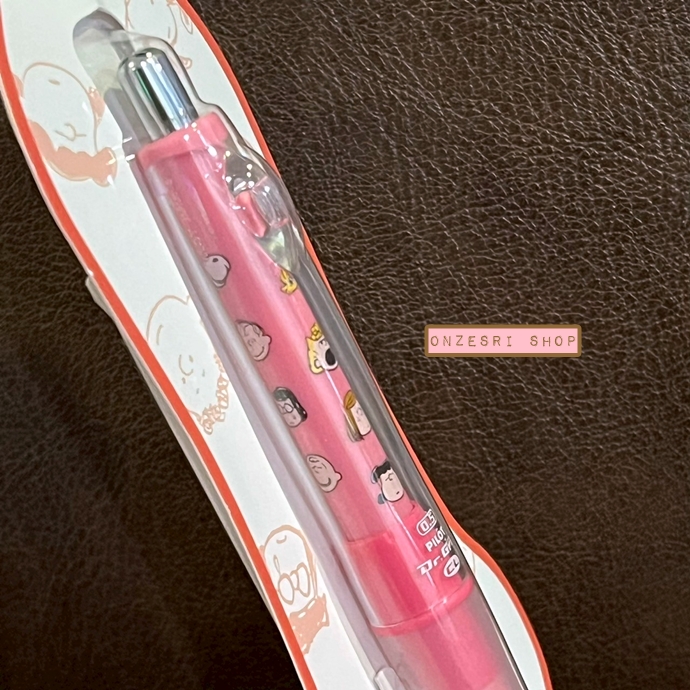 ดินสอกดเขย่าไส้ Dr.Grip PlayBorder ลาย Peanuts - Snoopy WOW! The Emotions หัว 0.5