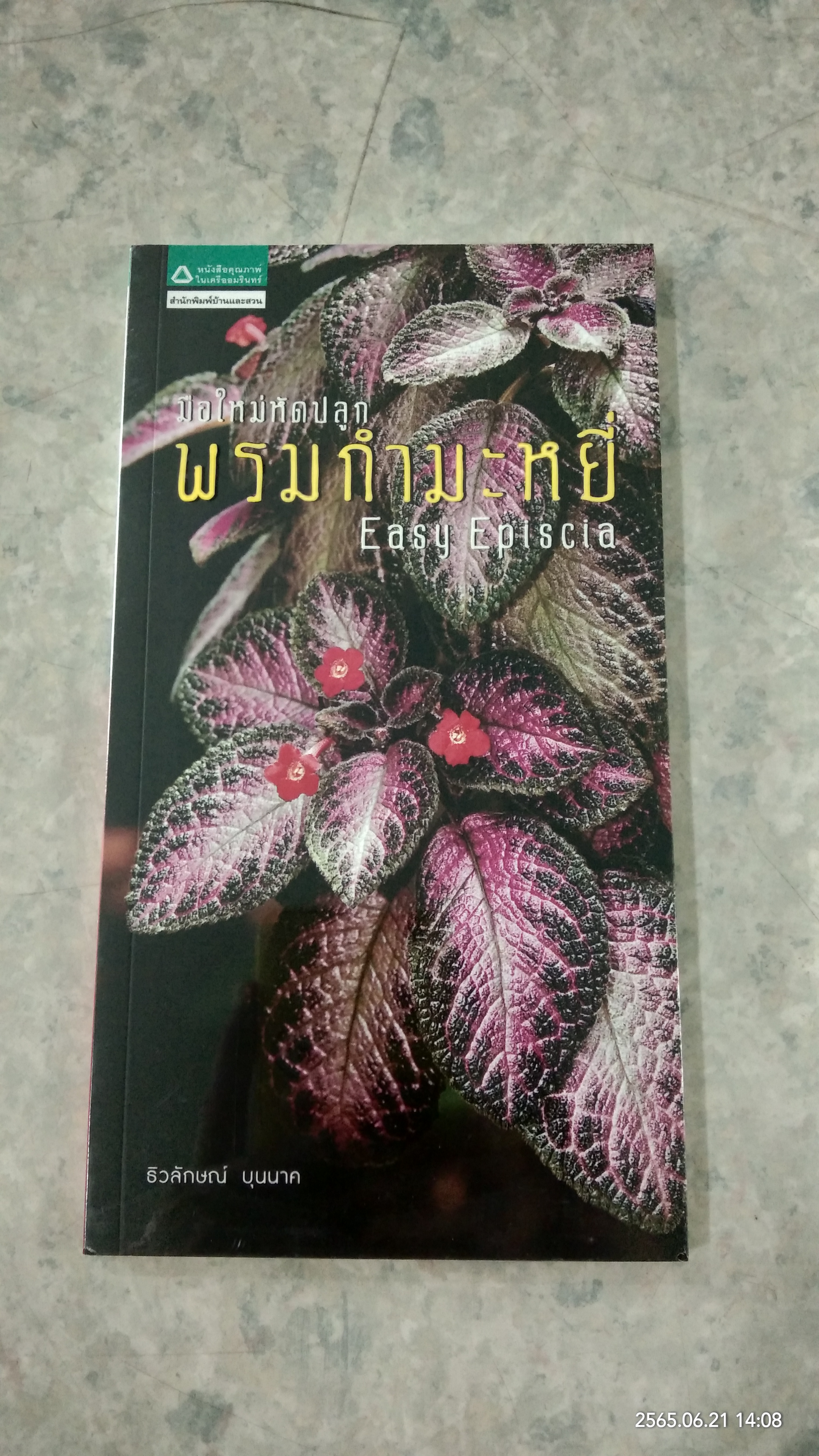 มือใหม่หักปลูกพรมกำมะหยี่ / ธิวลักษณ์ บุนนาค
