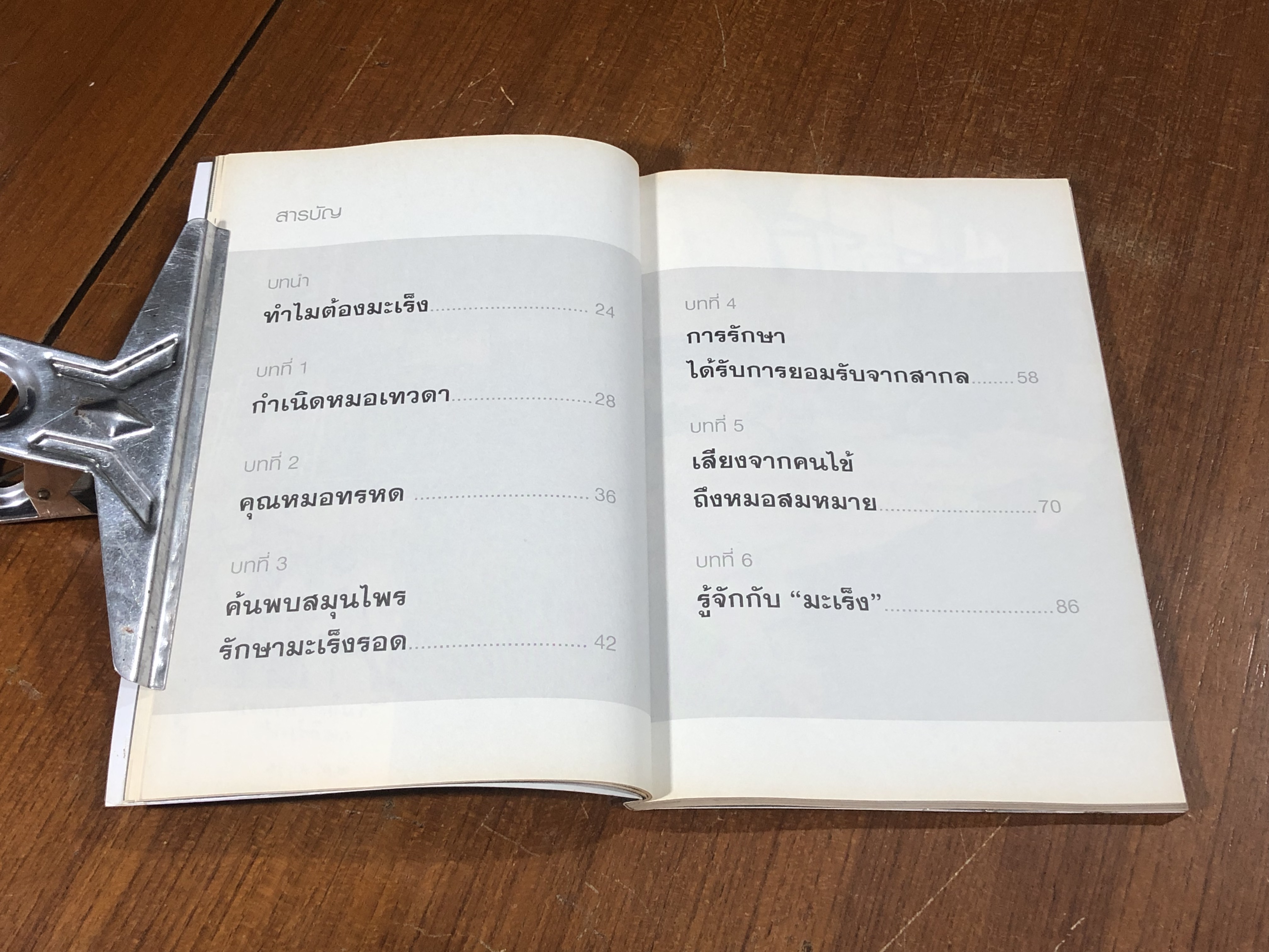 หมอเทวดา ผู้รักษามะเร็งรอด / นพ.สมหมาย ทองประเสริฐ