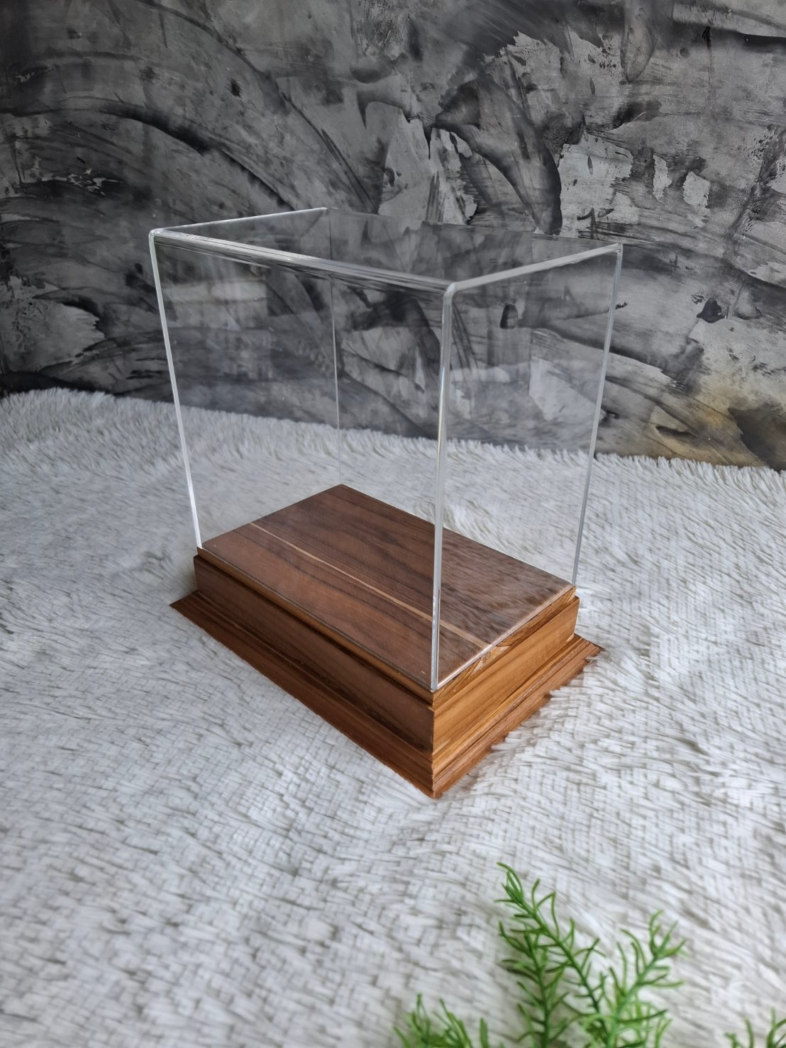 แท่นว่างไม้สัก (เล็ก)