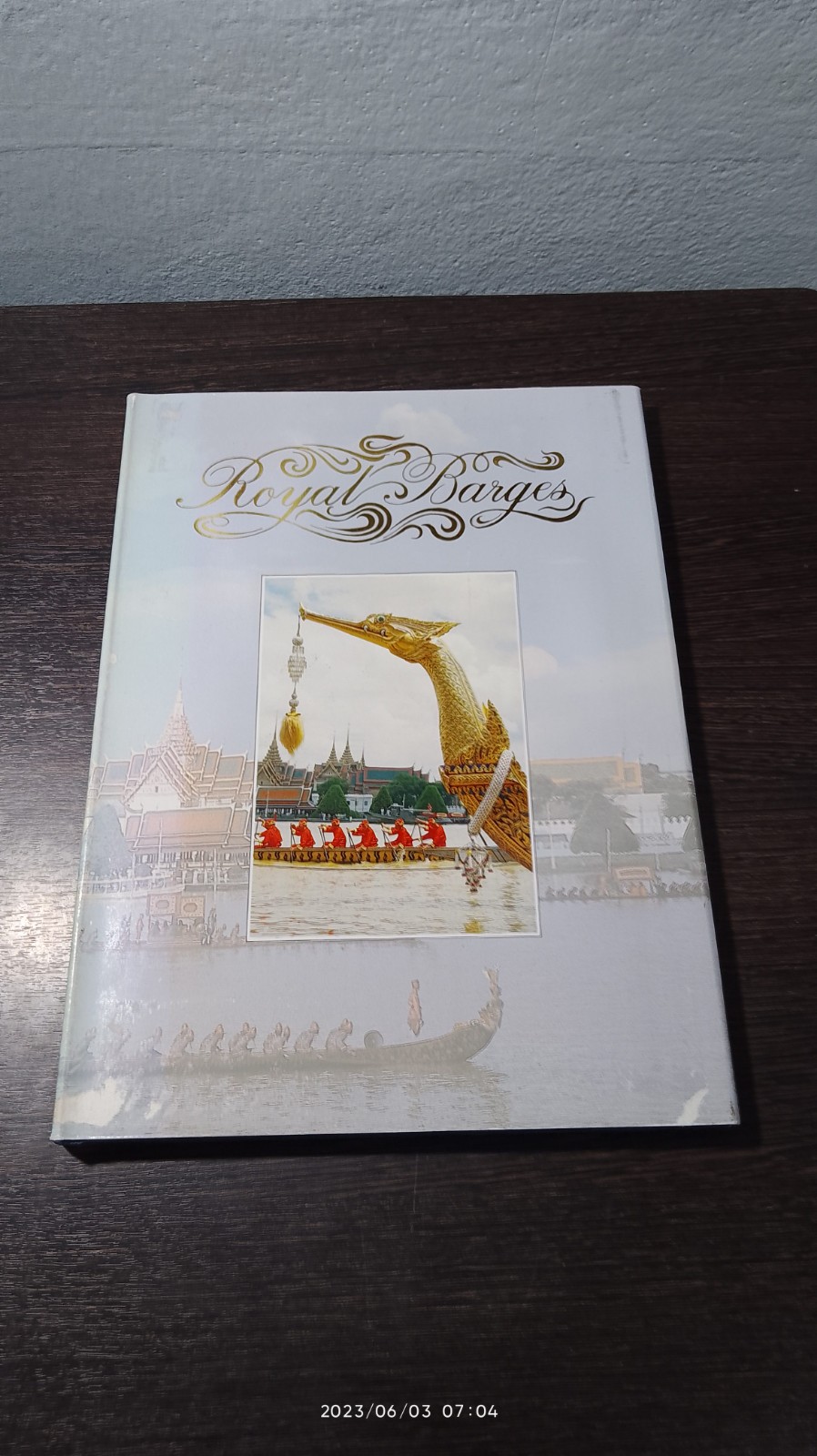 Royal Barges (มีตราห้องสมุด)