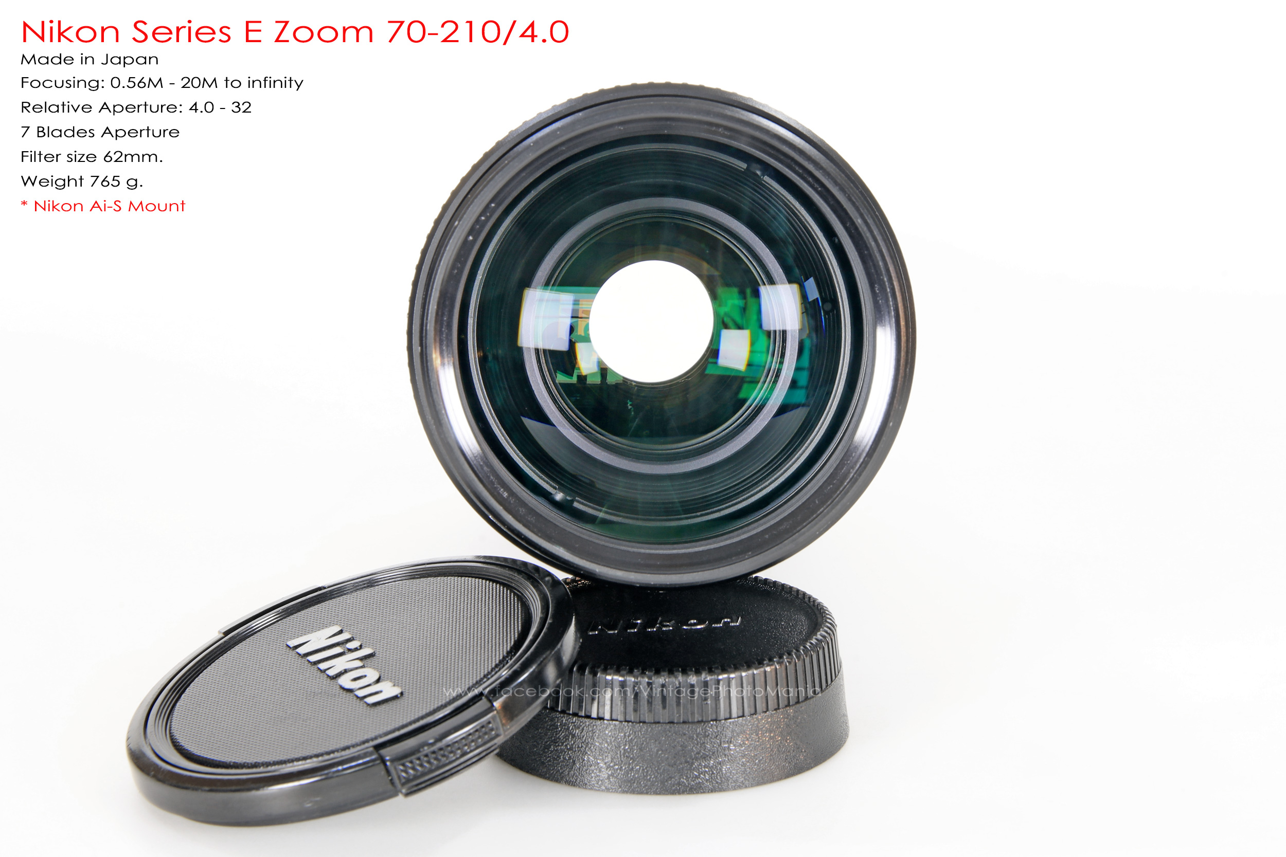 Nikon Series-E 70-210/4.0 *Nikon Ai-S Mount เลนส์มือหมุนคมๆละลายฉากหลังสวย