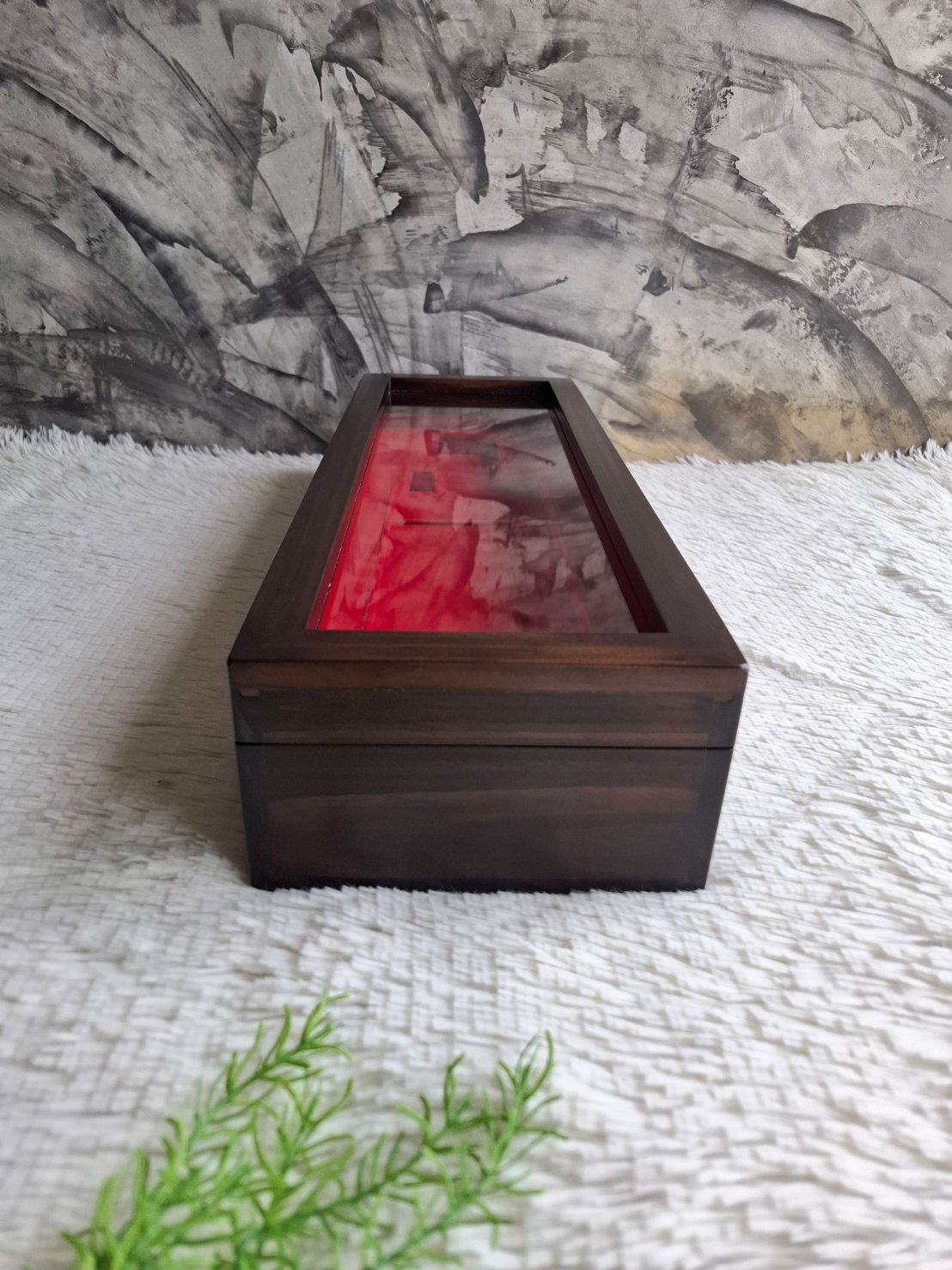 กล่องไม้ใส่มีดโชว์