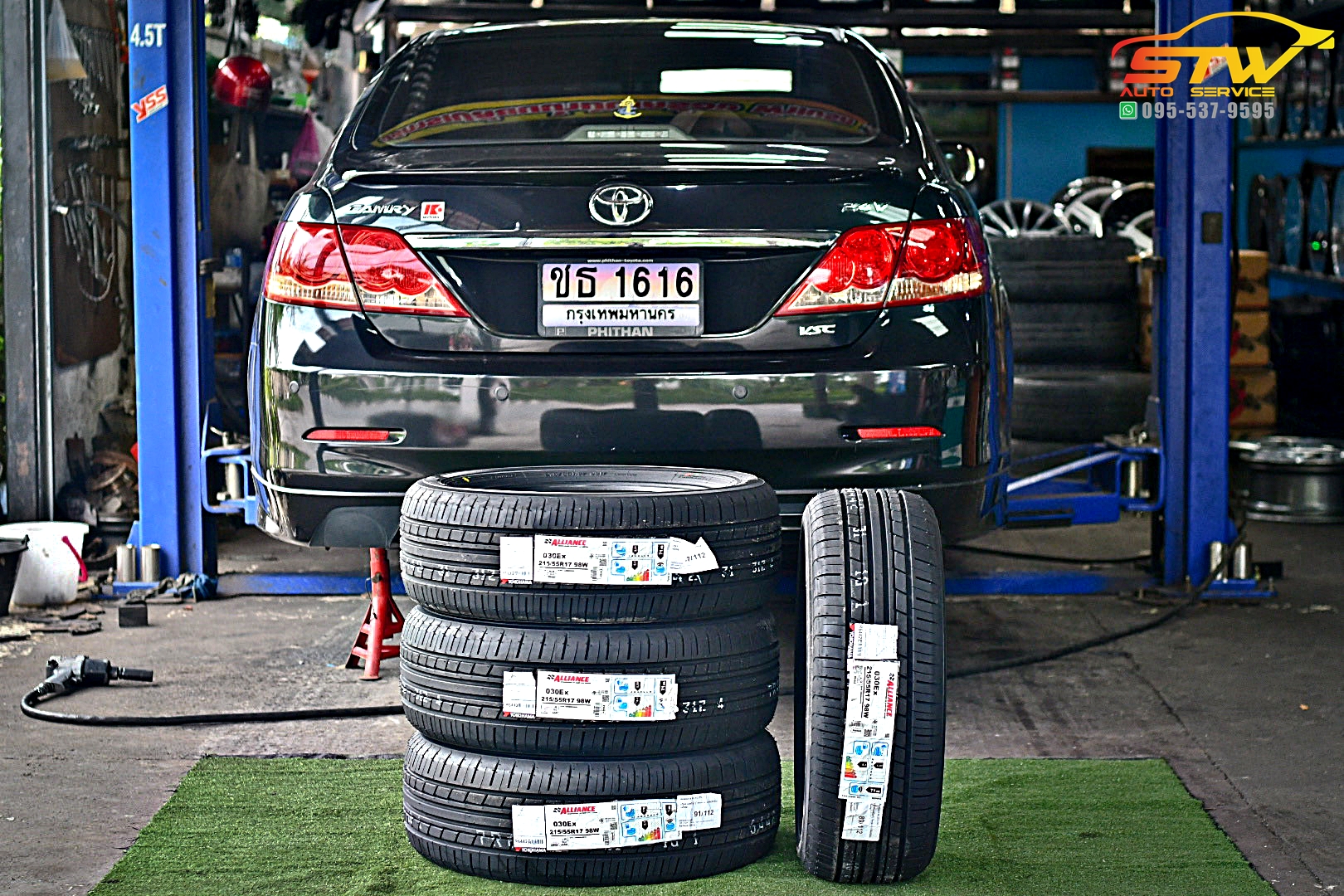 ยางใหม่ YOKOHAMA ALLIANCE AL30 215/55R17 98W